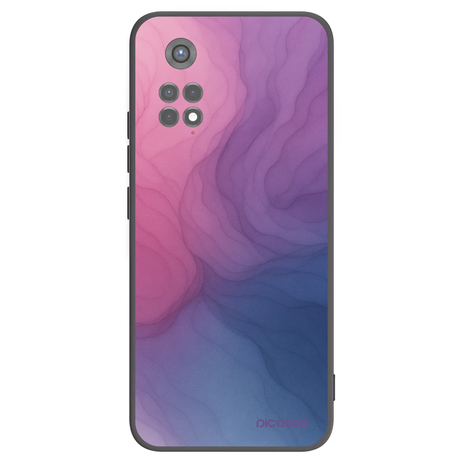 Picasee silikónový čierny obal pre Xiaomi Redmi Note 11S 5G - Silk