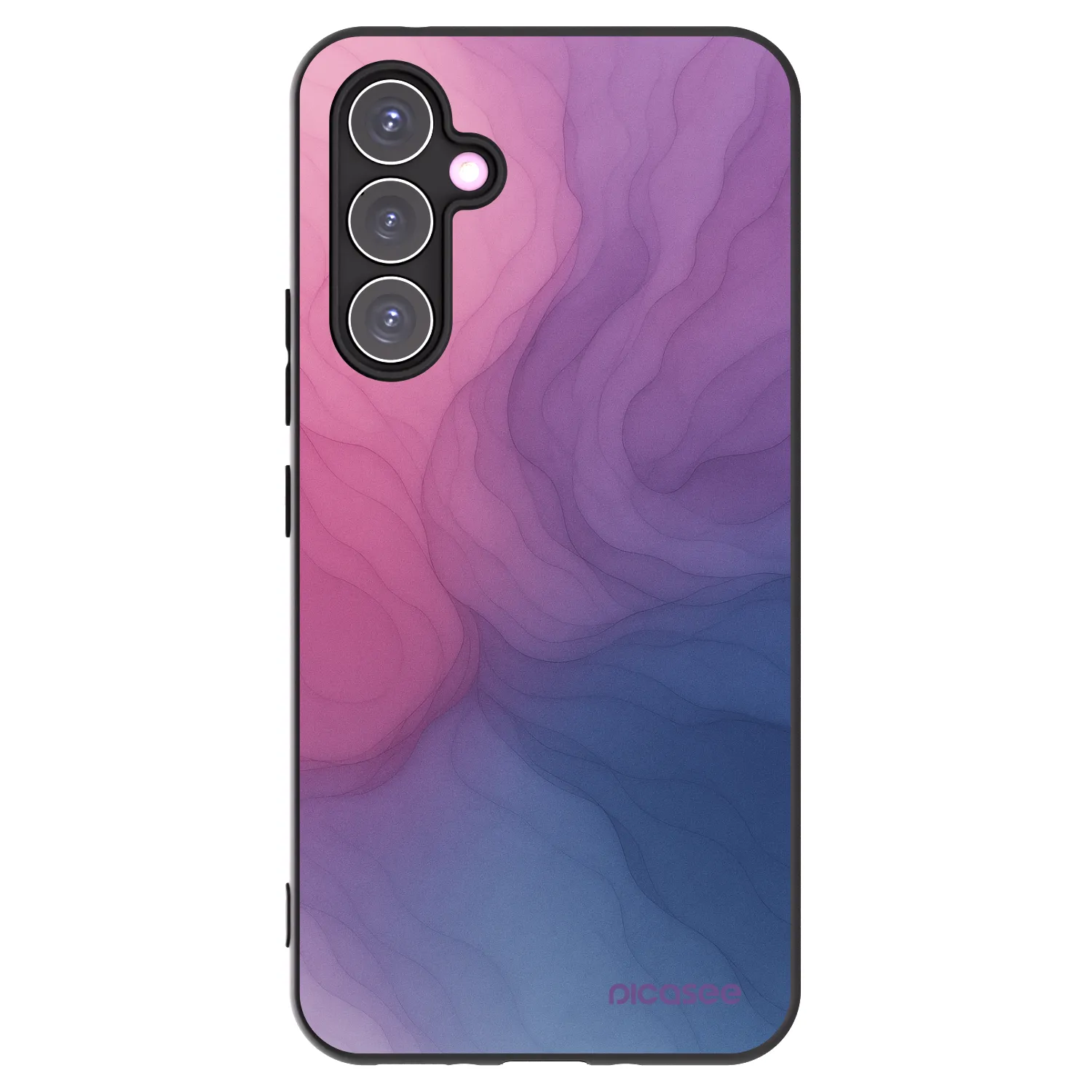 Picasee silikónový čierny obal pre Samsung Galaxy A54 5G A546B - Silk