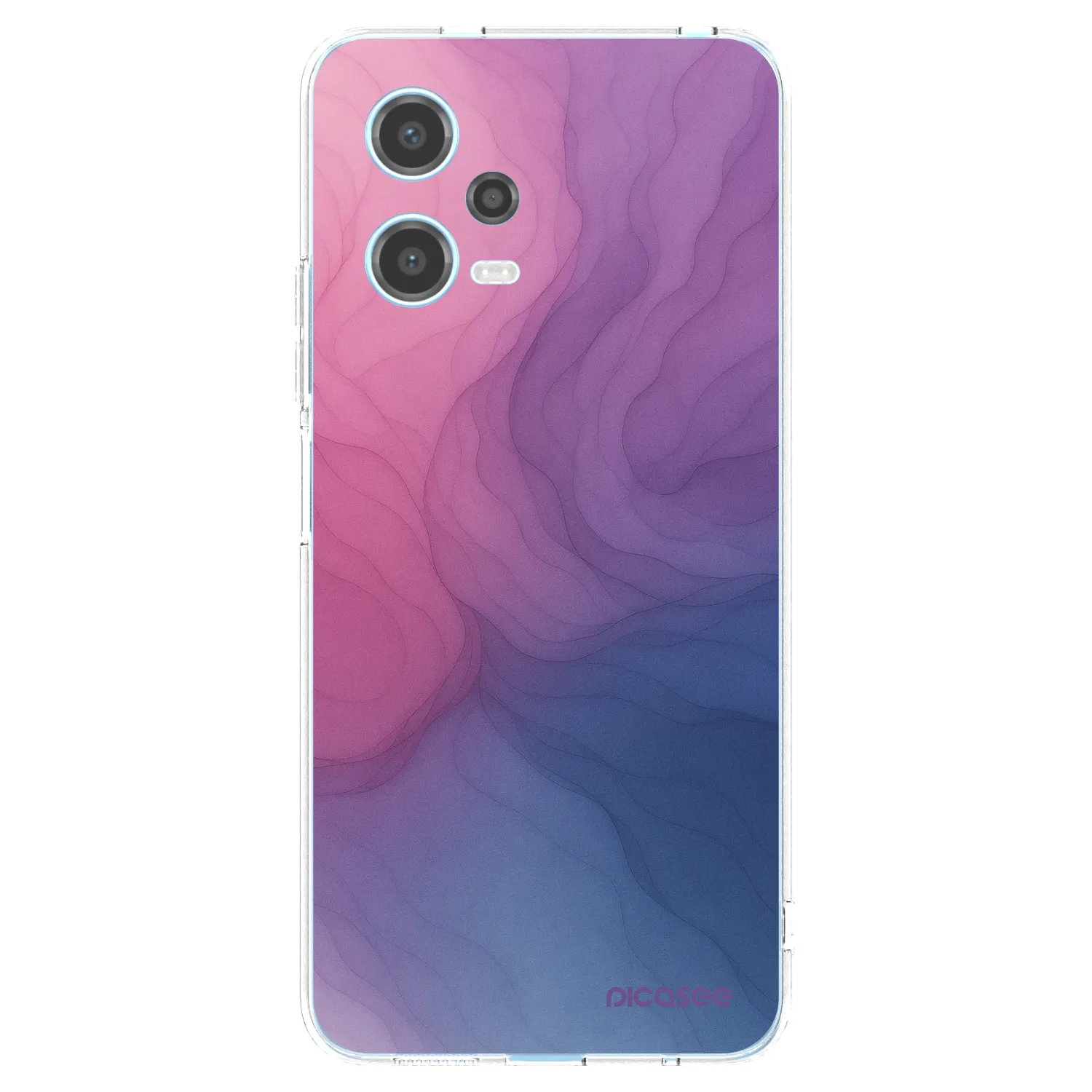 Silikónový prehľadný obal pre Xiaomi Redmi Note 12 5G - Silk