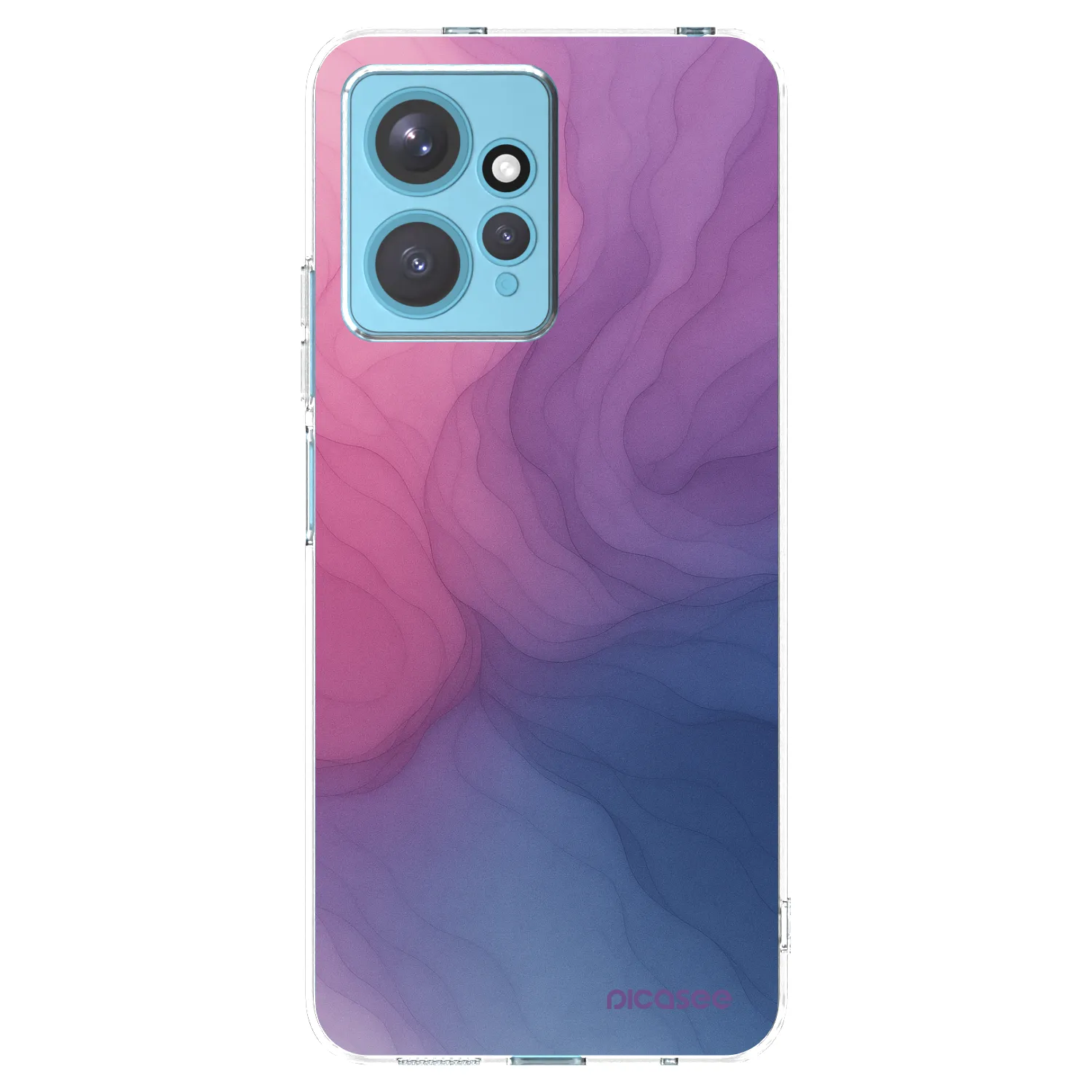Picasee silikónový prehľadný obal pre Xiaomi Redmi Note 12 4G - Silk