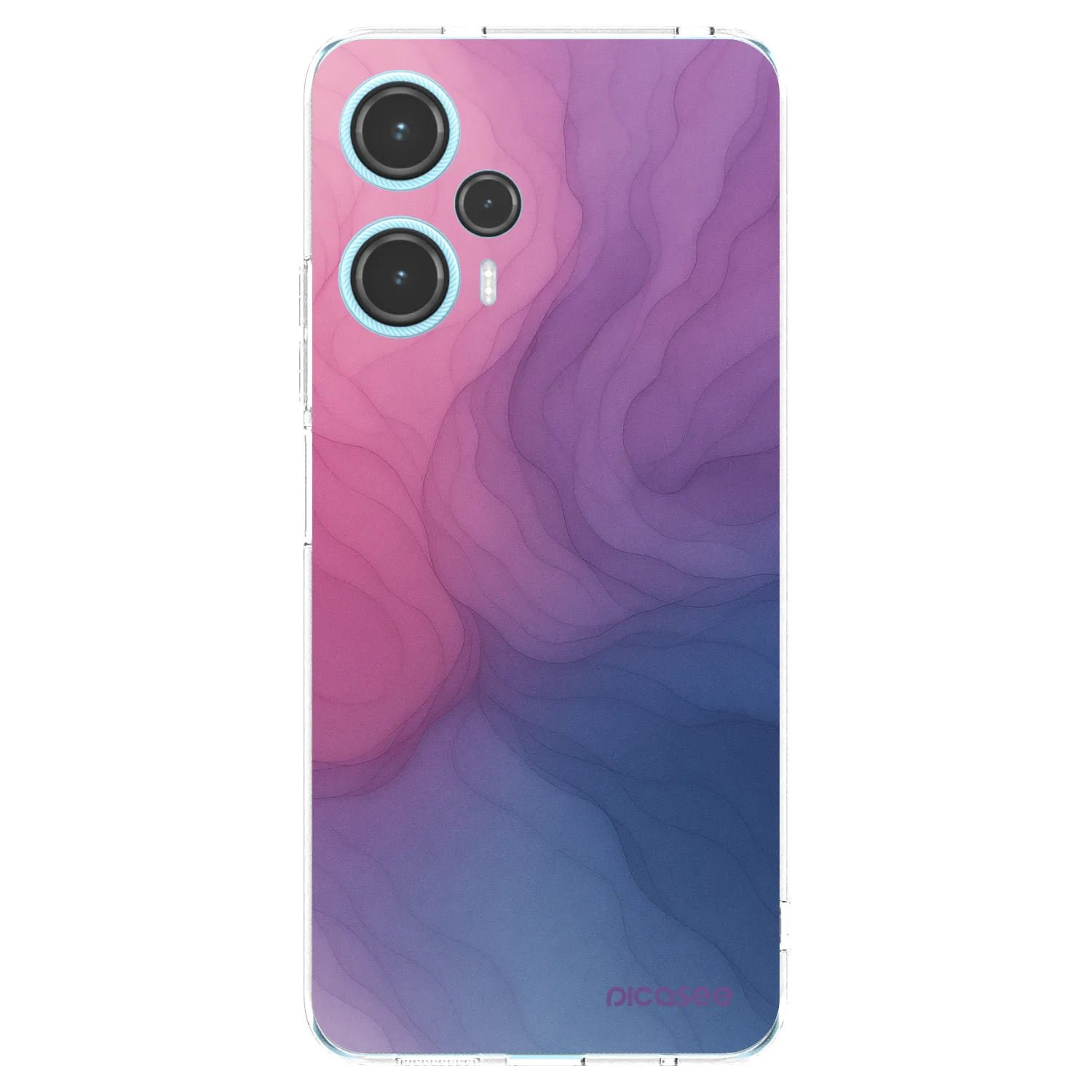 Silikónový prehľadný obal pre Xiaomi Poco F5 - Silk
