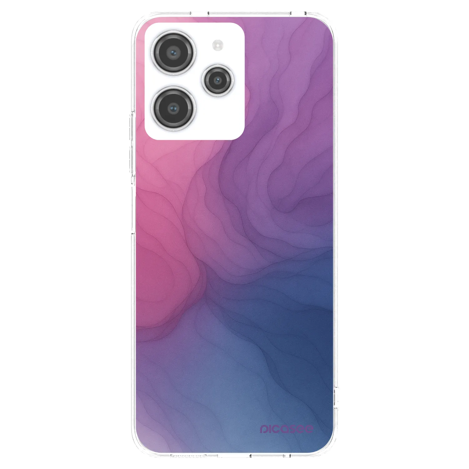 Silikónový prehľadný obal pre Xiaomi Redmi 12 4G - Silk