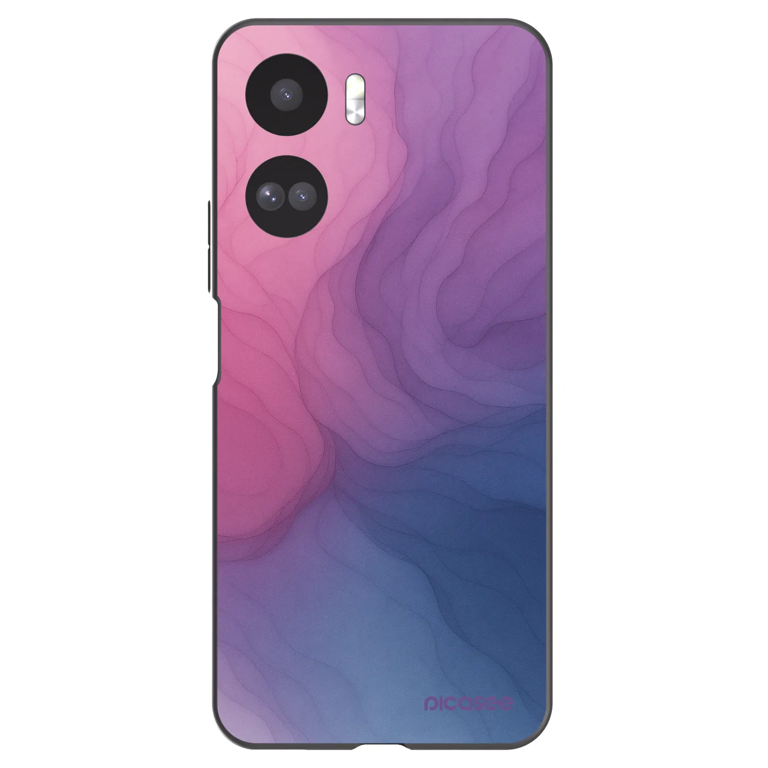 Silikónový čierny obal pre Honor 90 Lite 5G - Silk