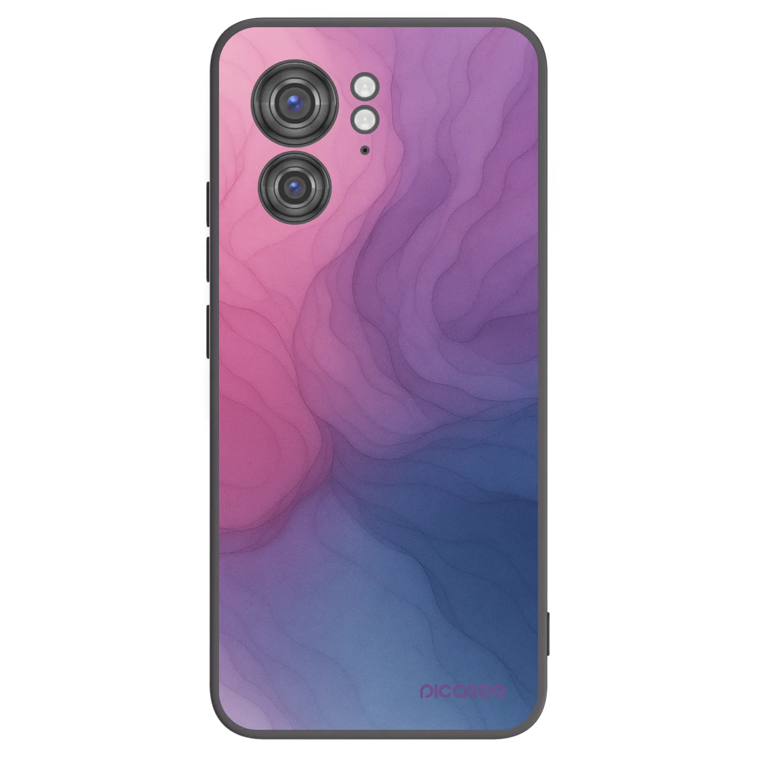 Picasee silikónový čierny obal pre Motorola Edge 40 - Silk