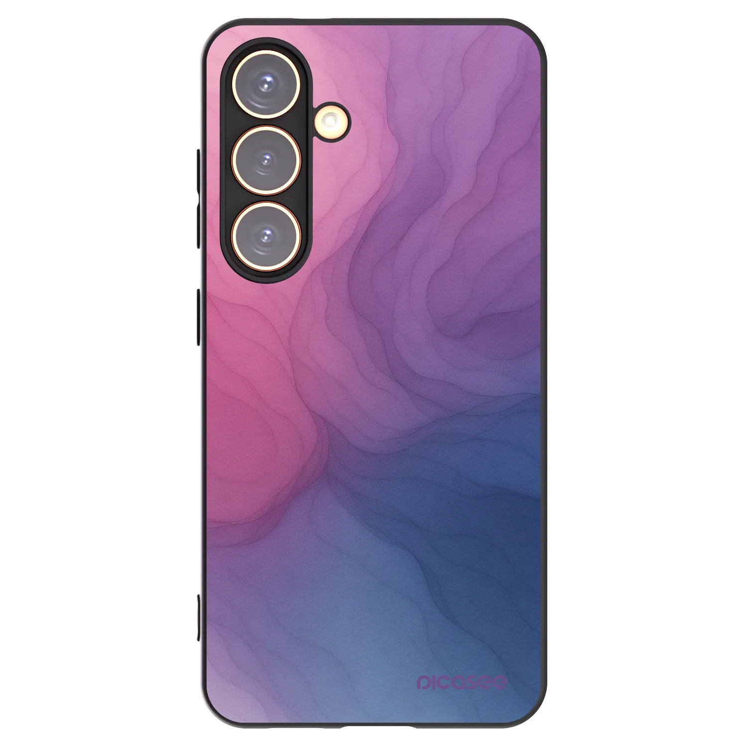 Picasee silikónový čierny obal pre Samsung Galaxy S24 S921B 5G - Silk