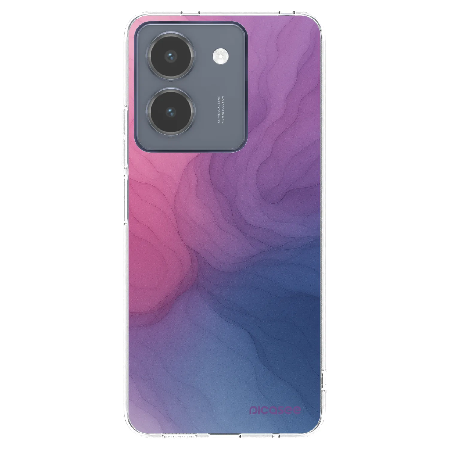 Picasee silikónový prehľadný obal pre Vivo Y36 4G - Silk