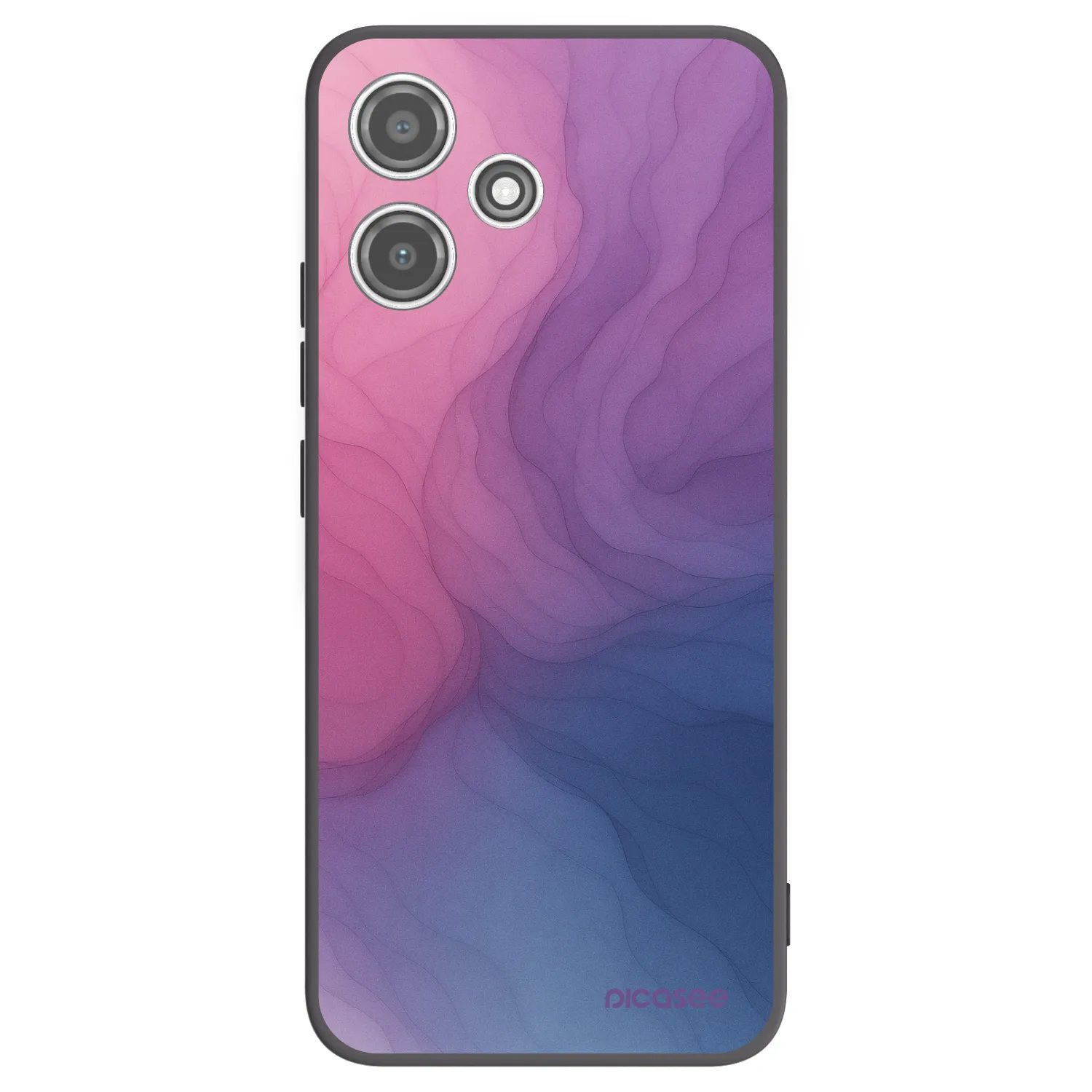Picasee silikónový čierny obal pre Xiaomi Redmi 12 5G - Silk