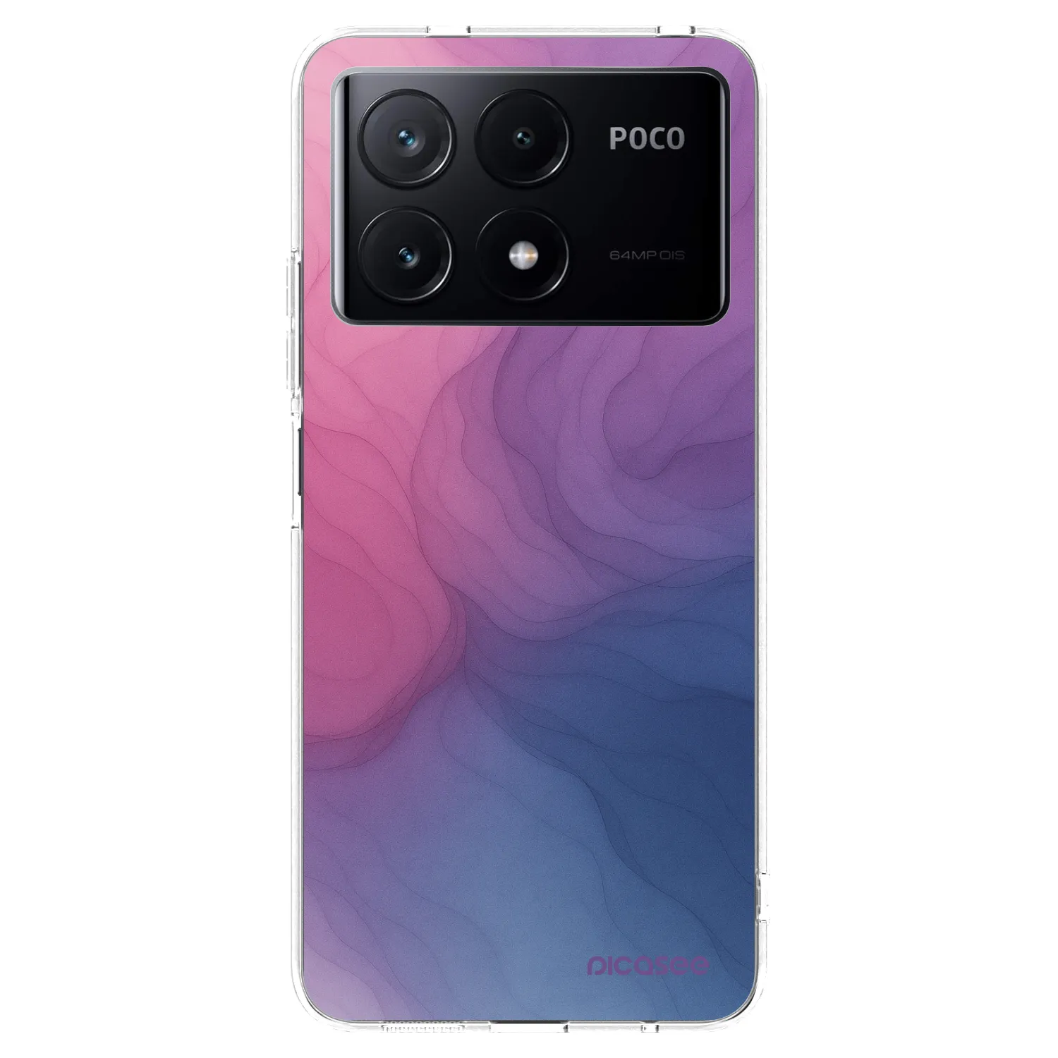 Picasee silikónový prehľadný obal pre Xiaomi Poco X6 Pro - Silk