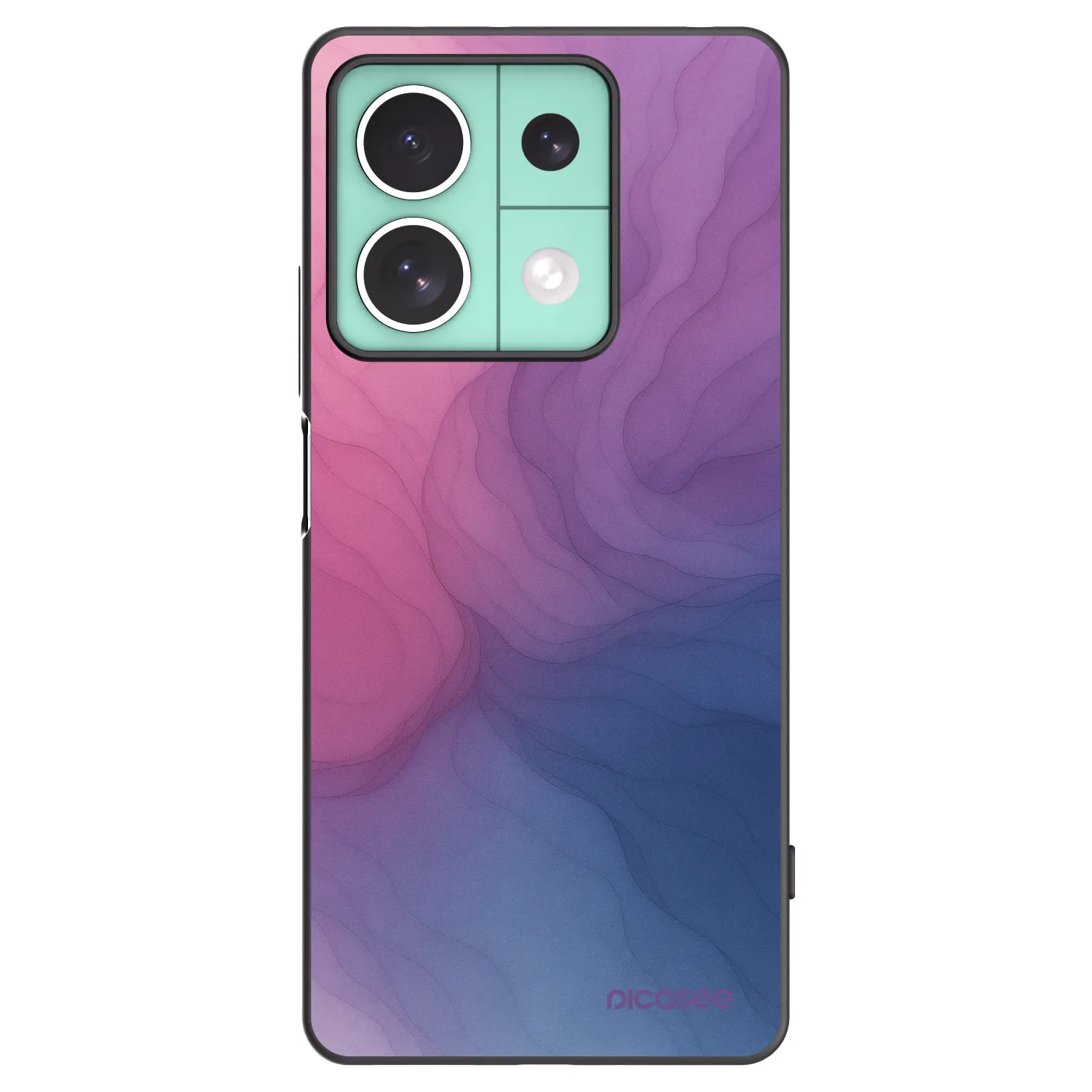 Picasee silikónový čierny obal pre Xiaomi Redmi Note 13 5G - Silk