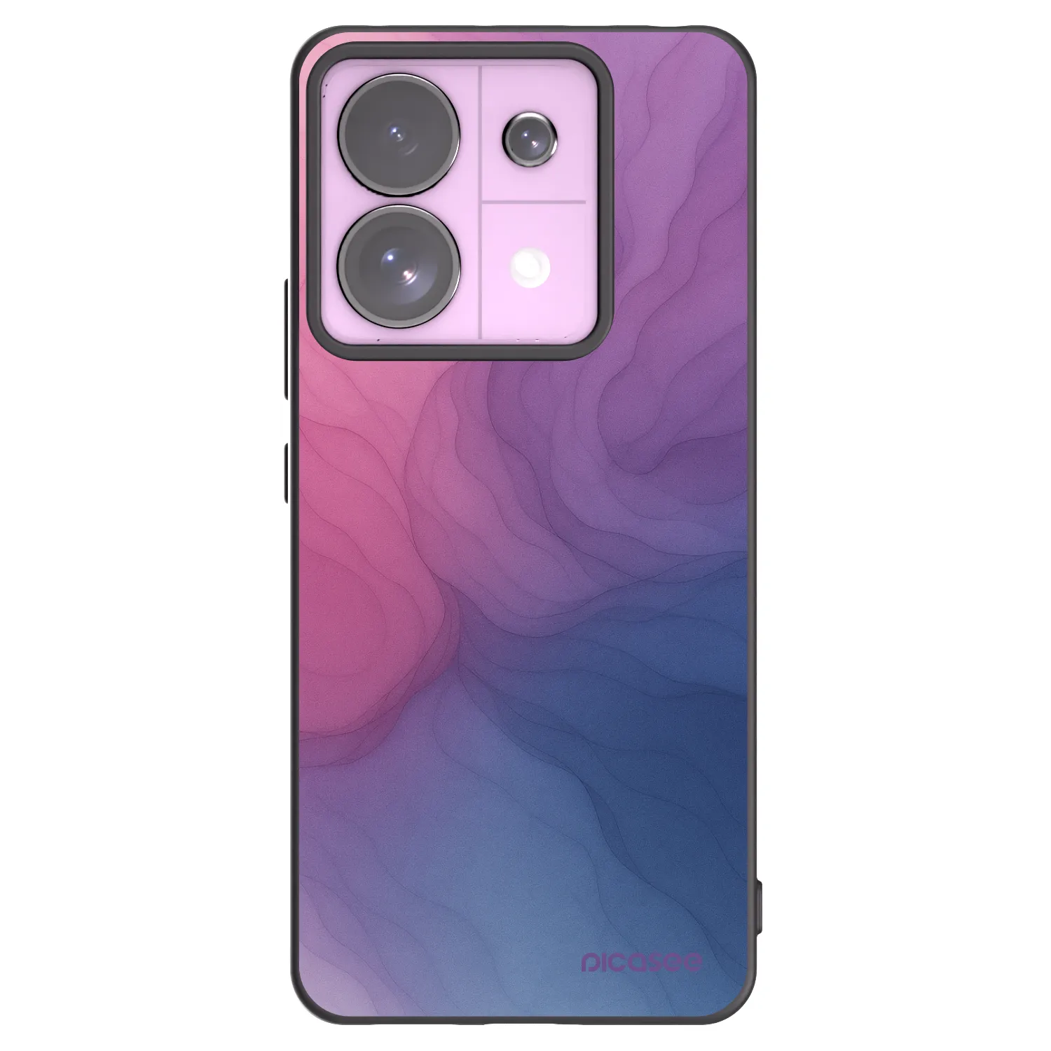 Picasee silikónový čierny obal pre Xiaomi Redmi Note 13 Pro 5G - Silk