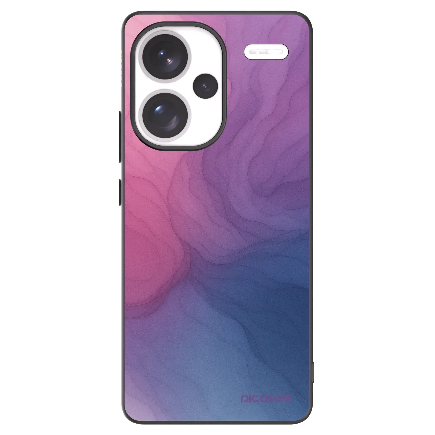 Picasee silikónový čierny obal pre Xiaomi Redmi Note 13 Pro+ 5G - Silk
