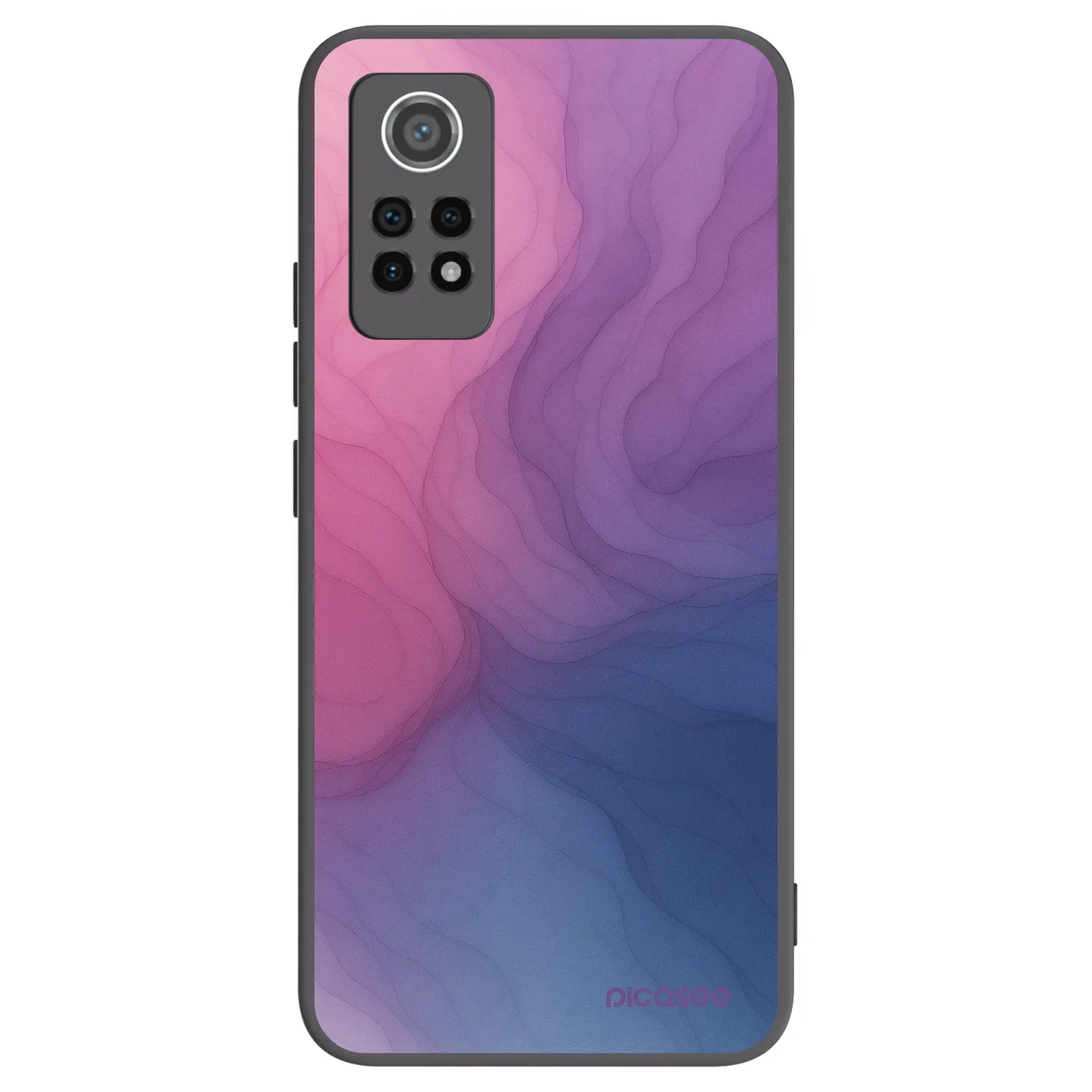Picasee silikónový čierny obal pre Xiaomi Redmi Note 12 Pro 4G - Silk
