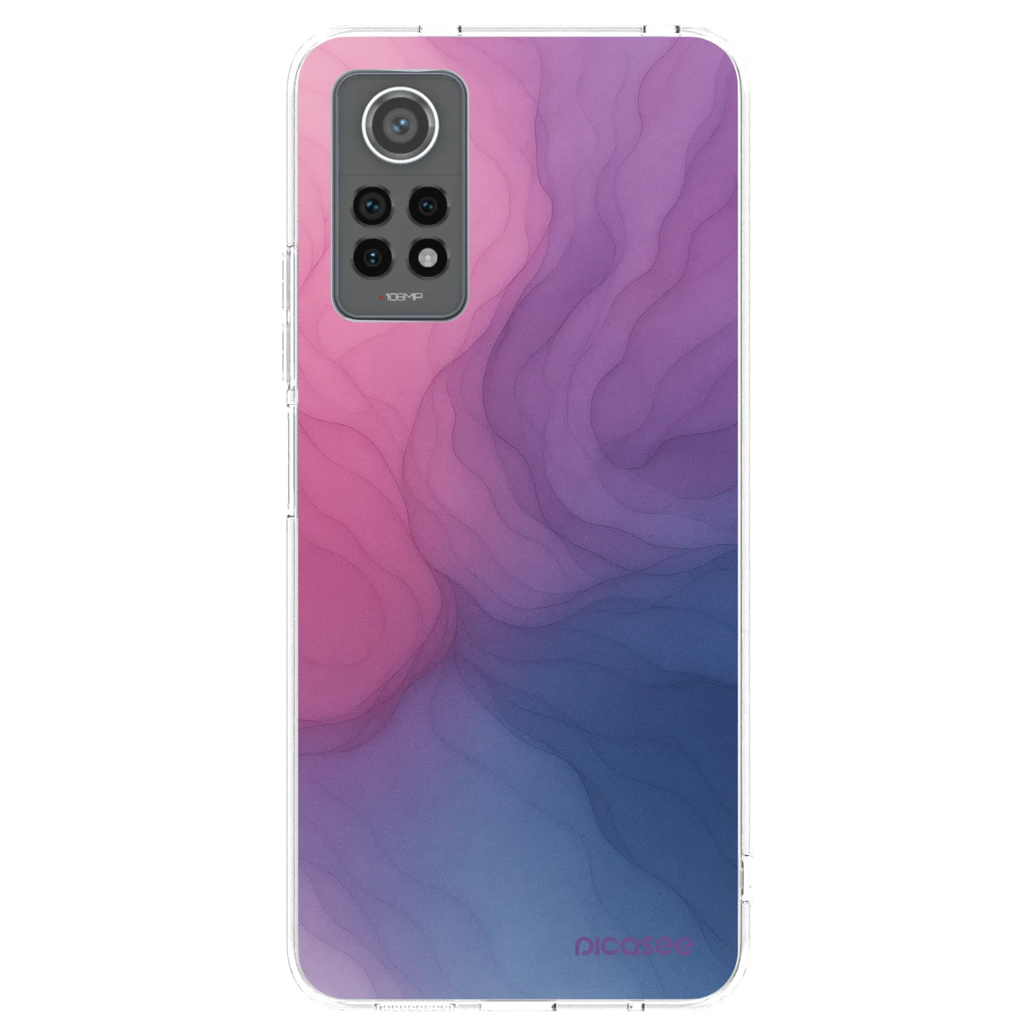 Picasee silikónový prehľadný obal pre Xiaomi Redmi Note 12 Pro 4G - Silk