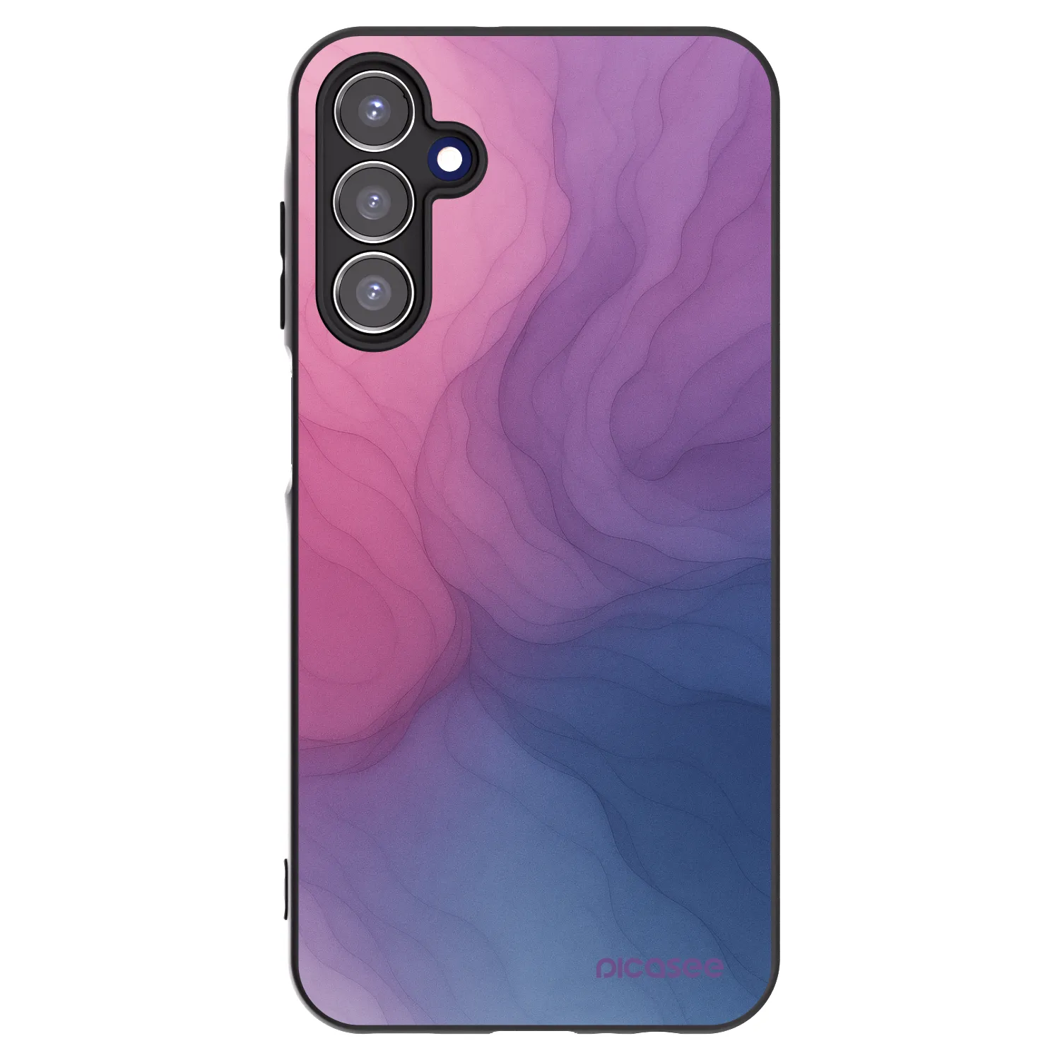 Picasee silikónový čierny obal pre Samsung Galaxy A15 A155F 4G - Silk