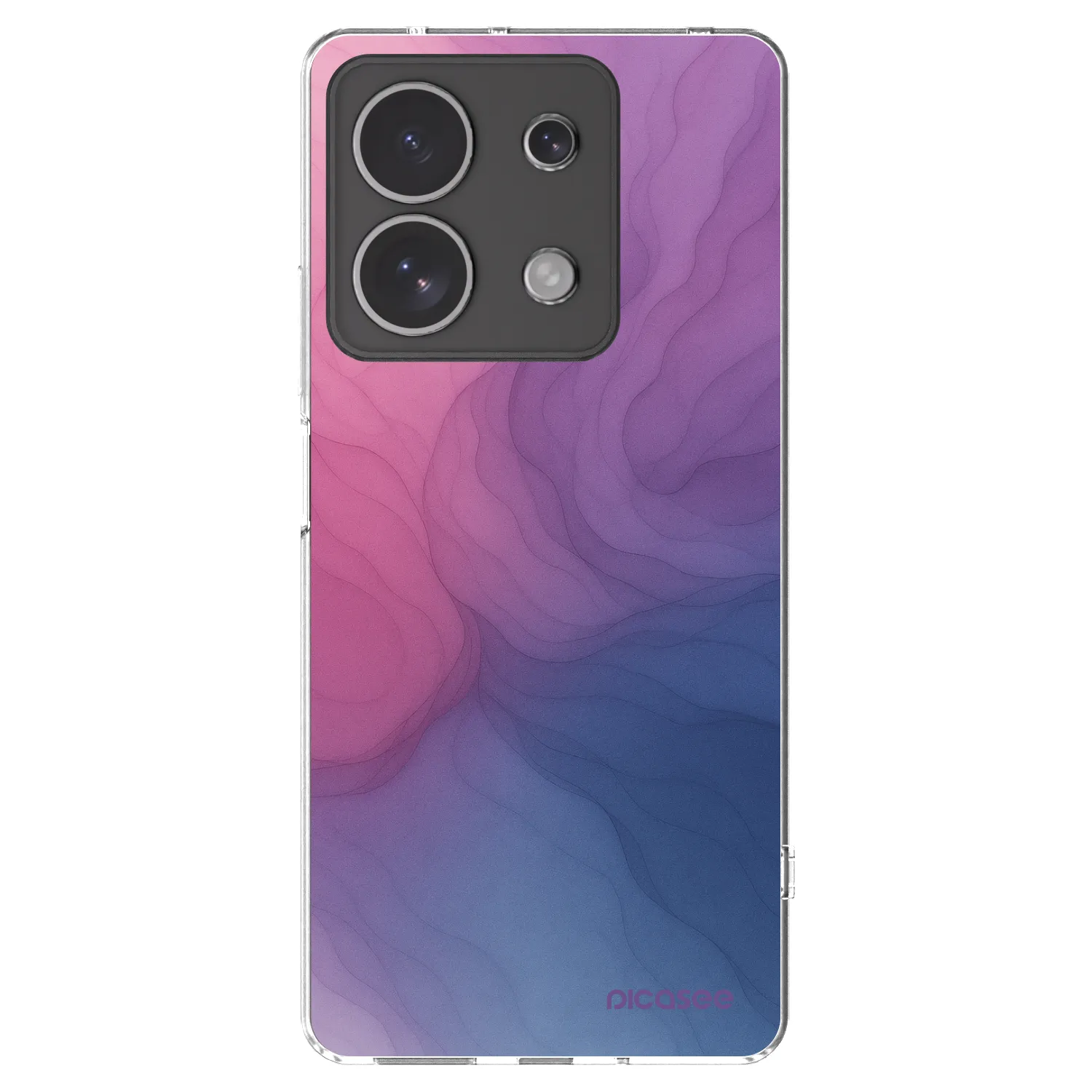Picasee silikónový prehľadný obal pre Xiaomi Redmi Note 13 4G - Silk