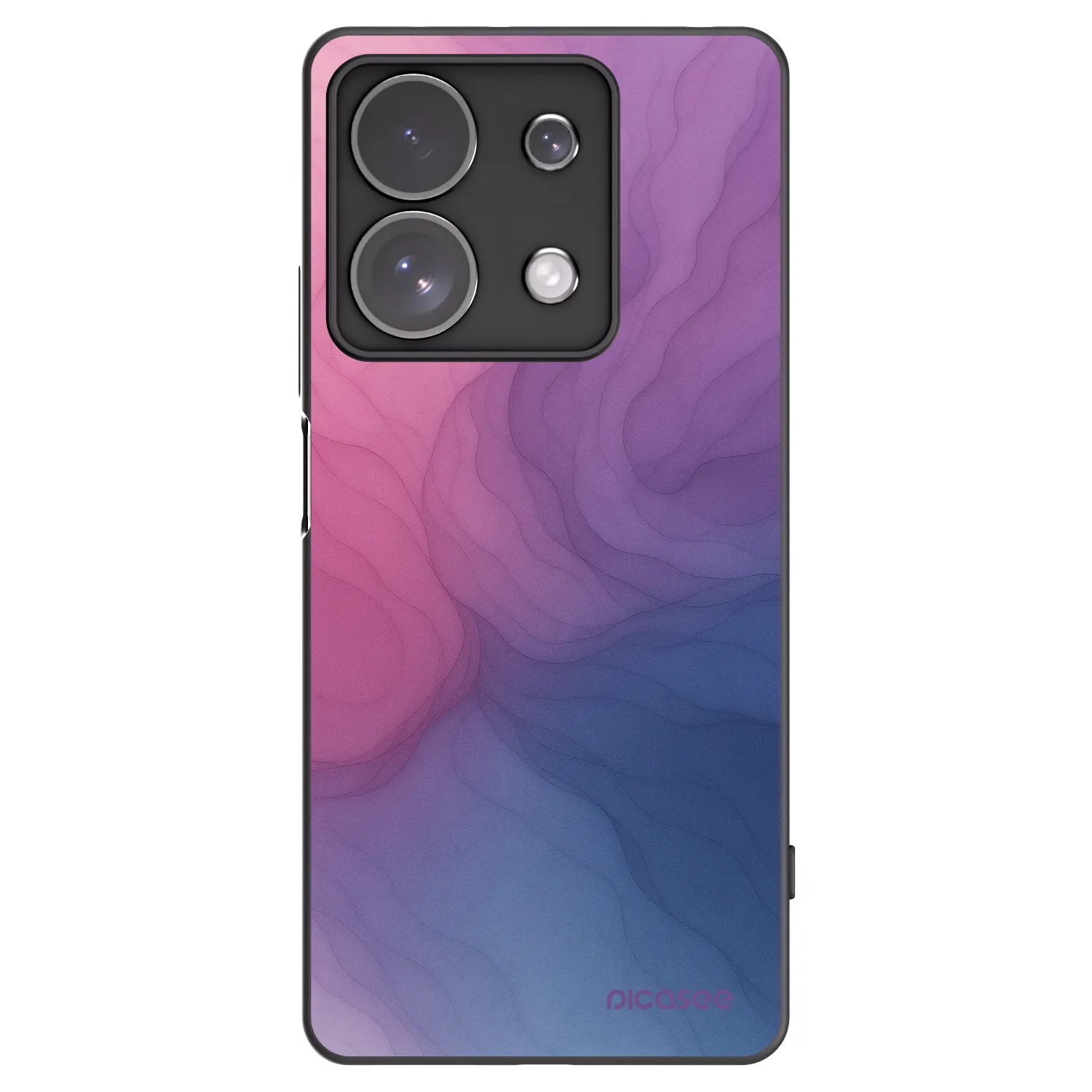 Silikónový čierny obal pre Xiaomi Redmi Note 13 Pro 4G - Silk