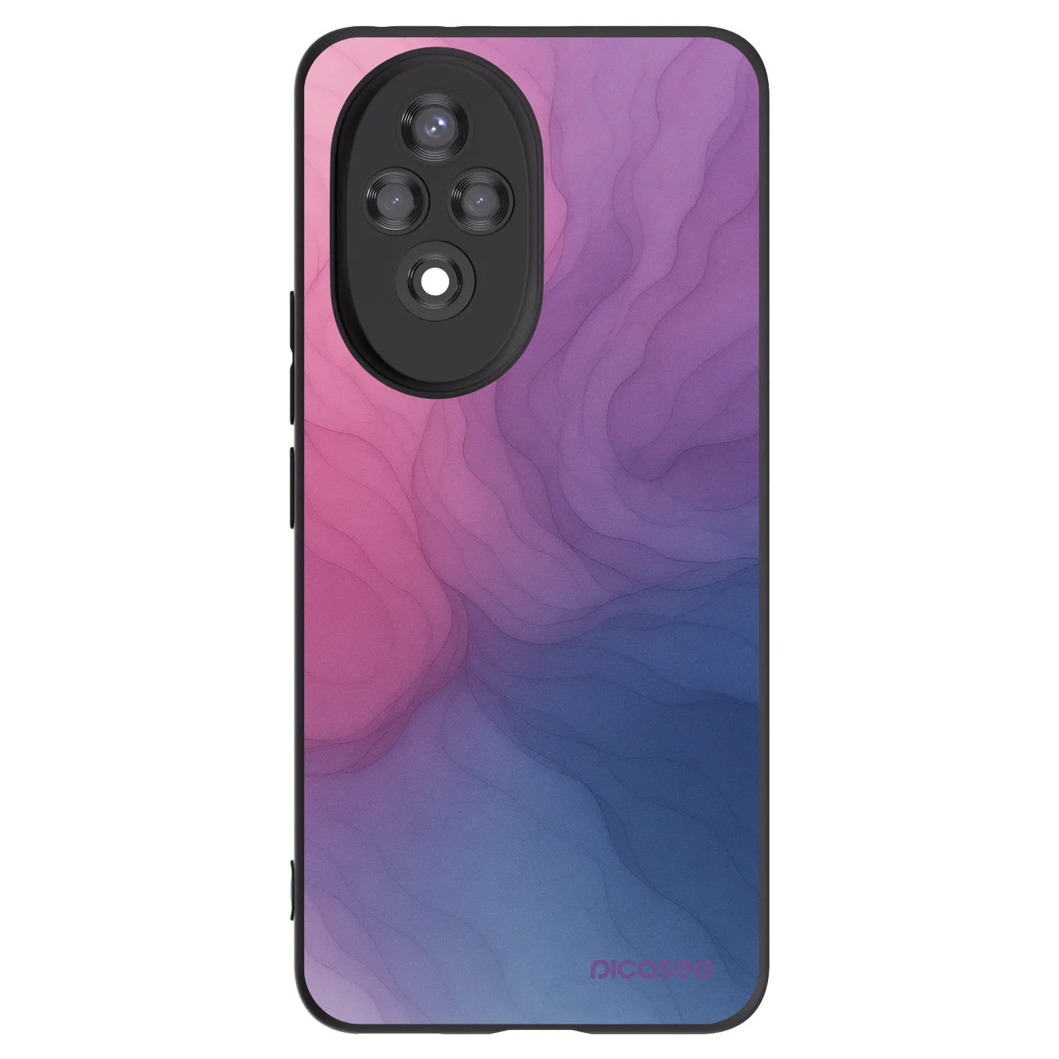 Picasee silikónový čierny obal pre Honor 200 Pro 5G - Silk