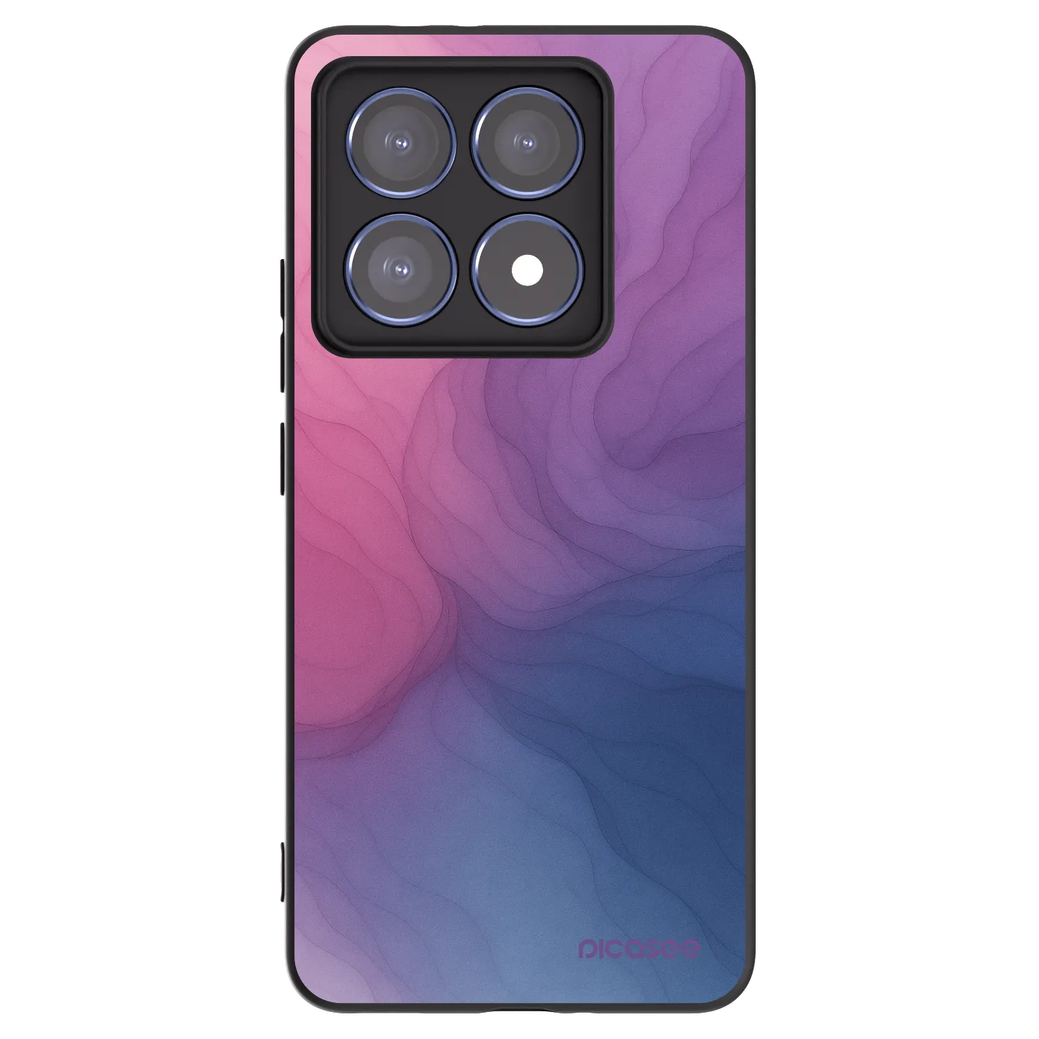 Picasee silikónový čierny obal pre Xiaomi 14T Pro - Silk