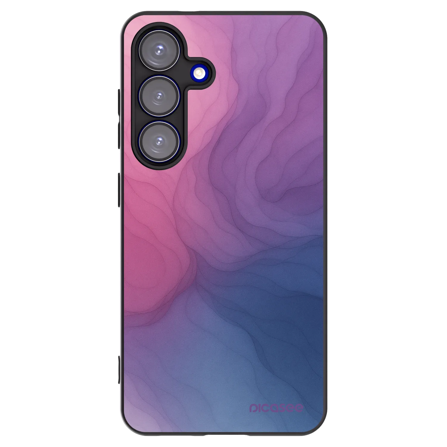 Picasee silikónový čierny obal pre Samsung Galaxy S25 5G - Silk