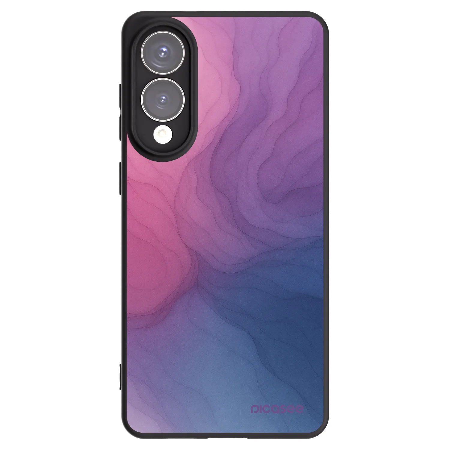 Picasee silikónový čierny obal pre Samsung Galaxy S25 Edge 5G - Silk