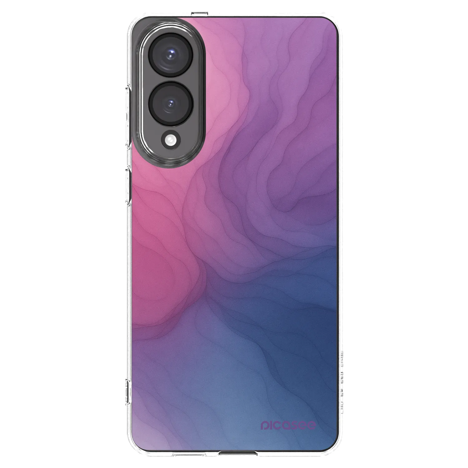 Picasee silikónový prehľadný obal pre Samsung Galaxy S25 Edge 5G - Silk