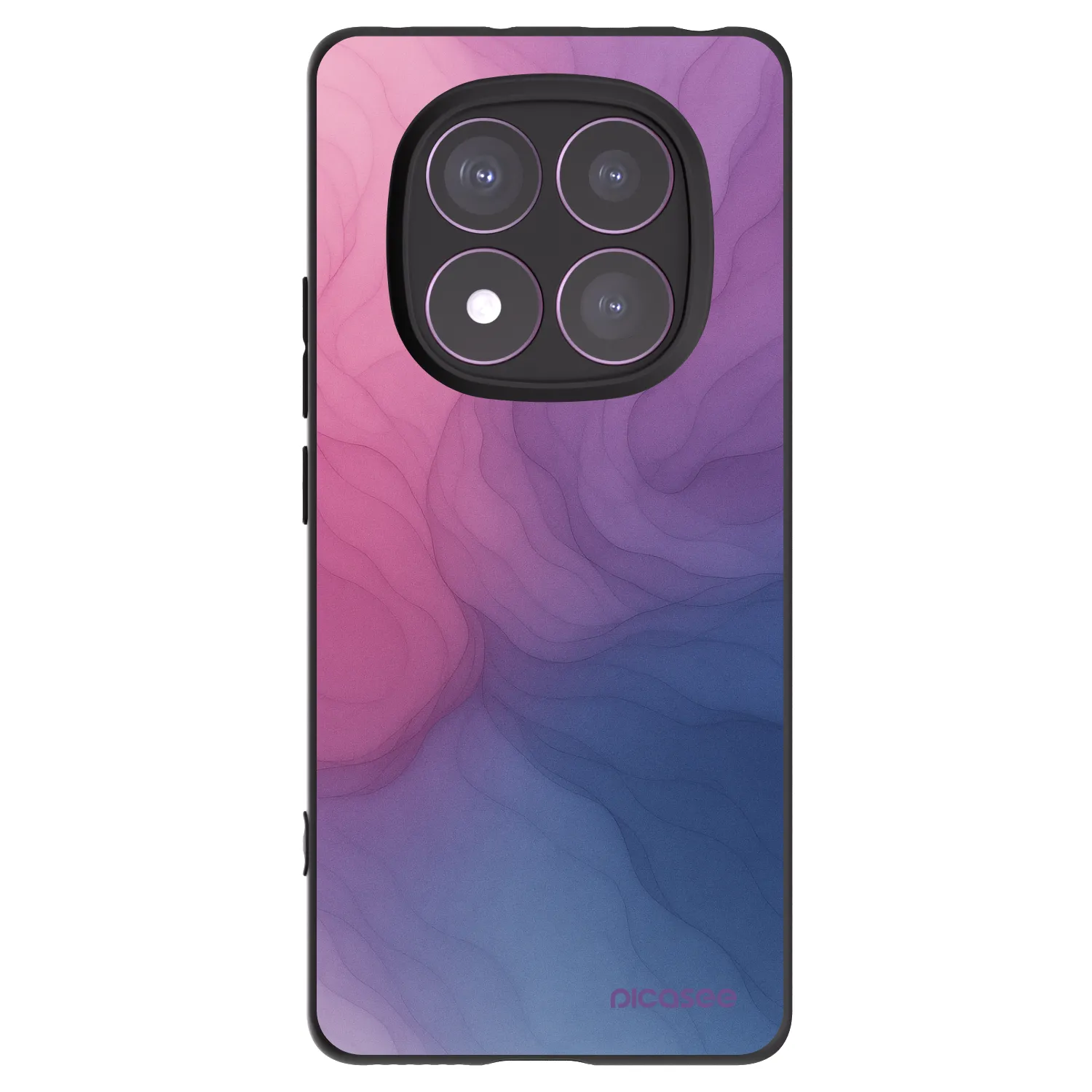 Silikónový čierny obal pre Xiaomi Redmi Note 14 Pro 4G - Silk