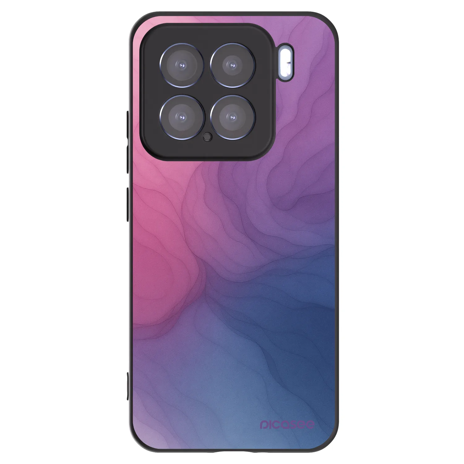 Silikónový čierny obal pre Xiaomi 15 - Silk