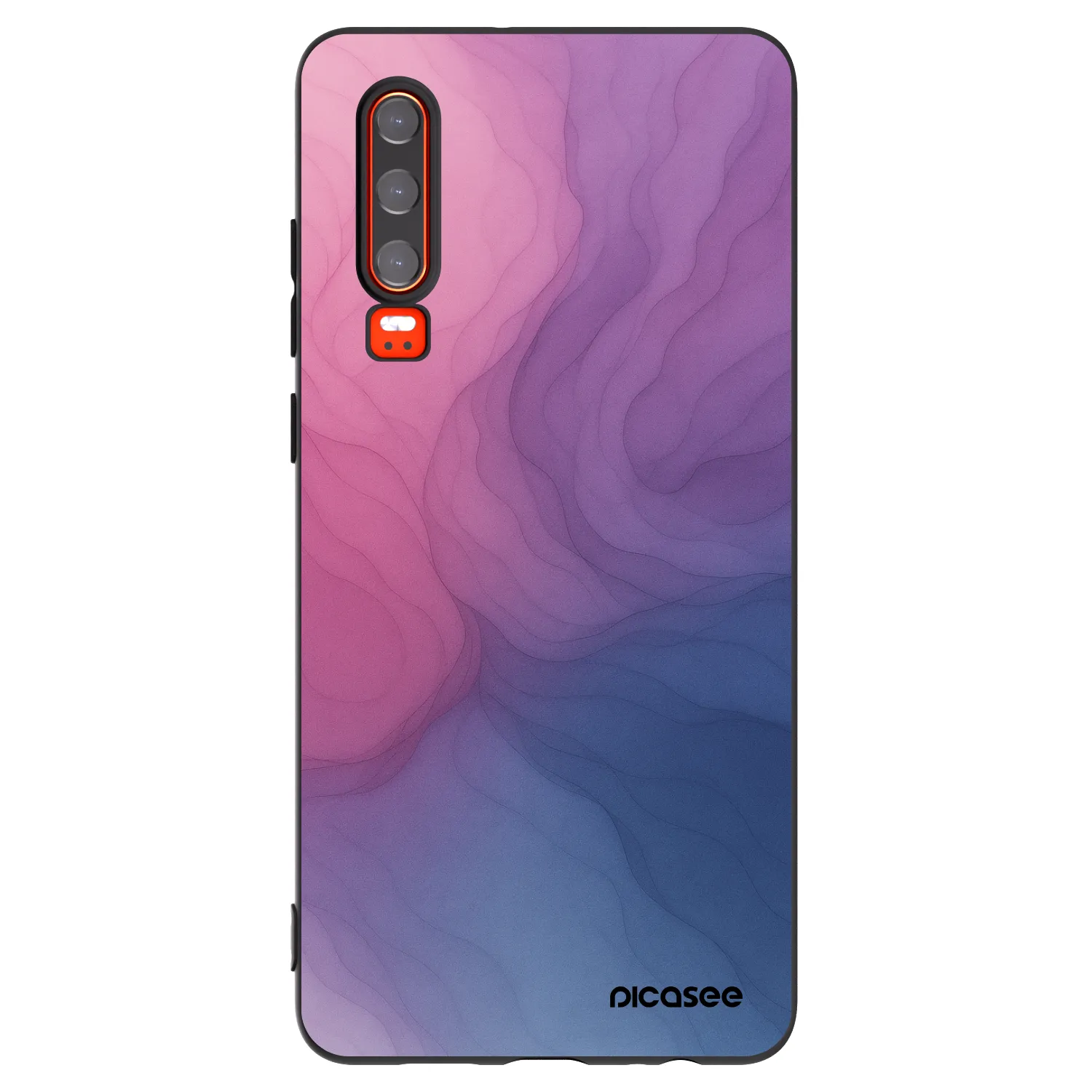 Picasee silikónový čierny obal pre Huawei P30 - Silk