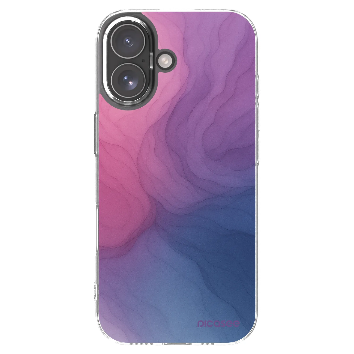 Silikónový prehľadný obal pre Apple iPhone 17 - Silk