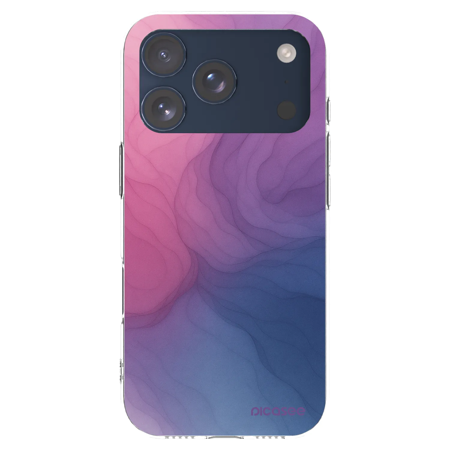 Picasee silikónový prehľadný obal pre Apple iPhone 17 Pro - Silk