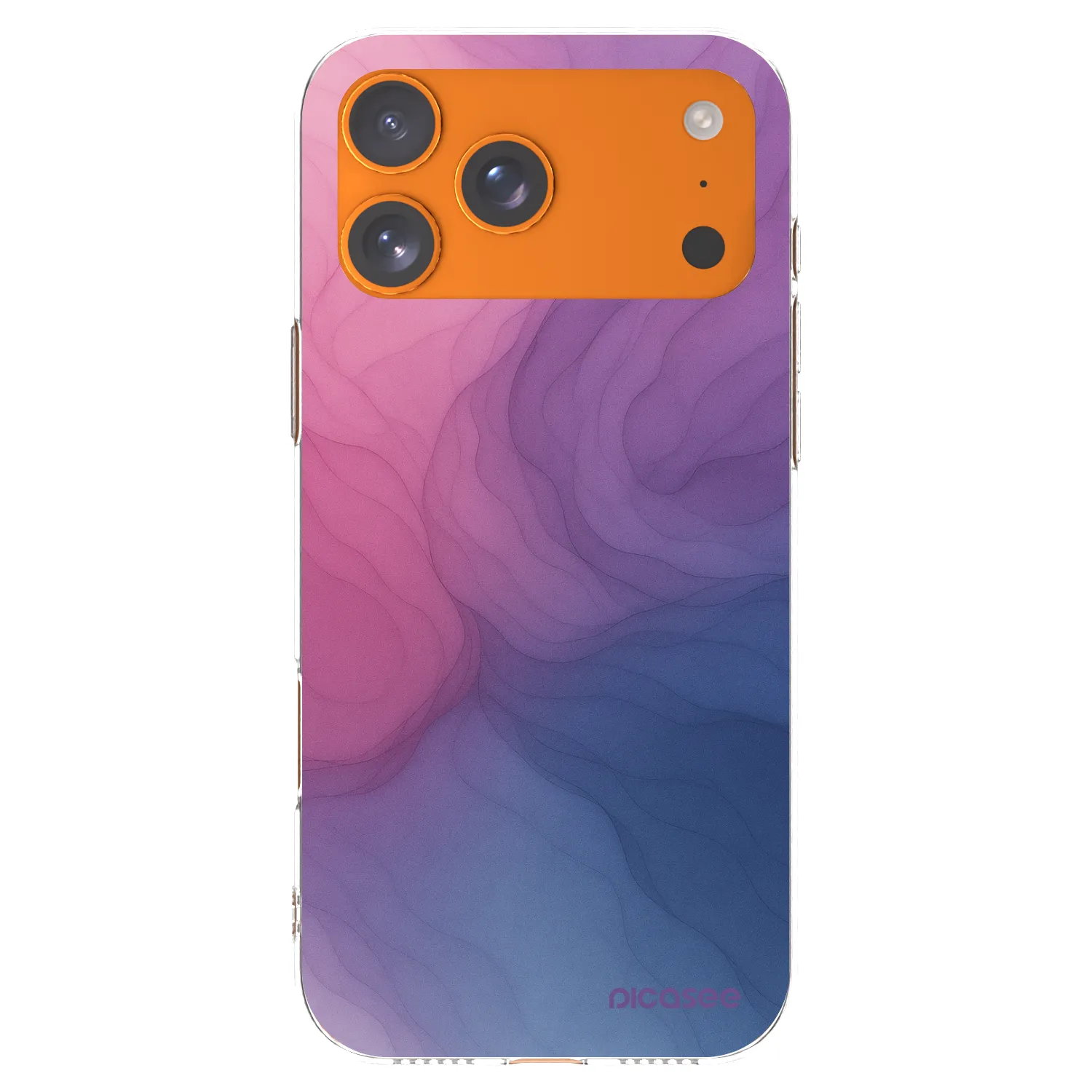 Picasee silikónový prehľadný obal pre Apple iPhone 17 Pro Max - Silk