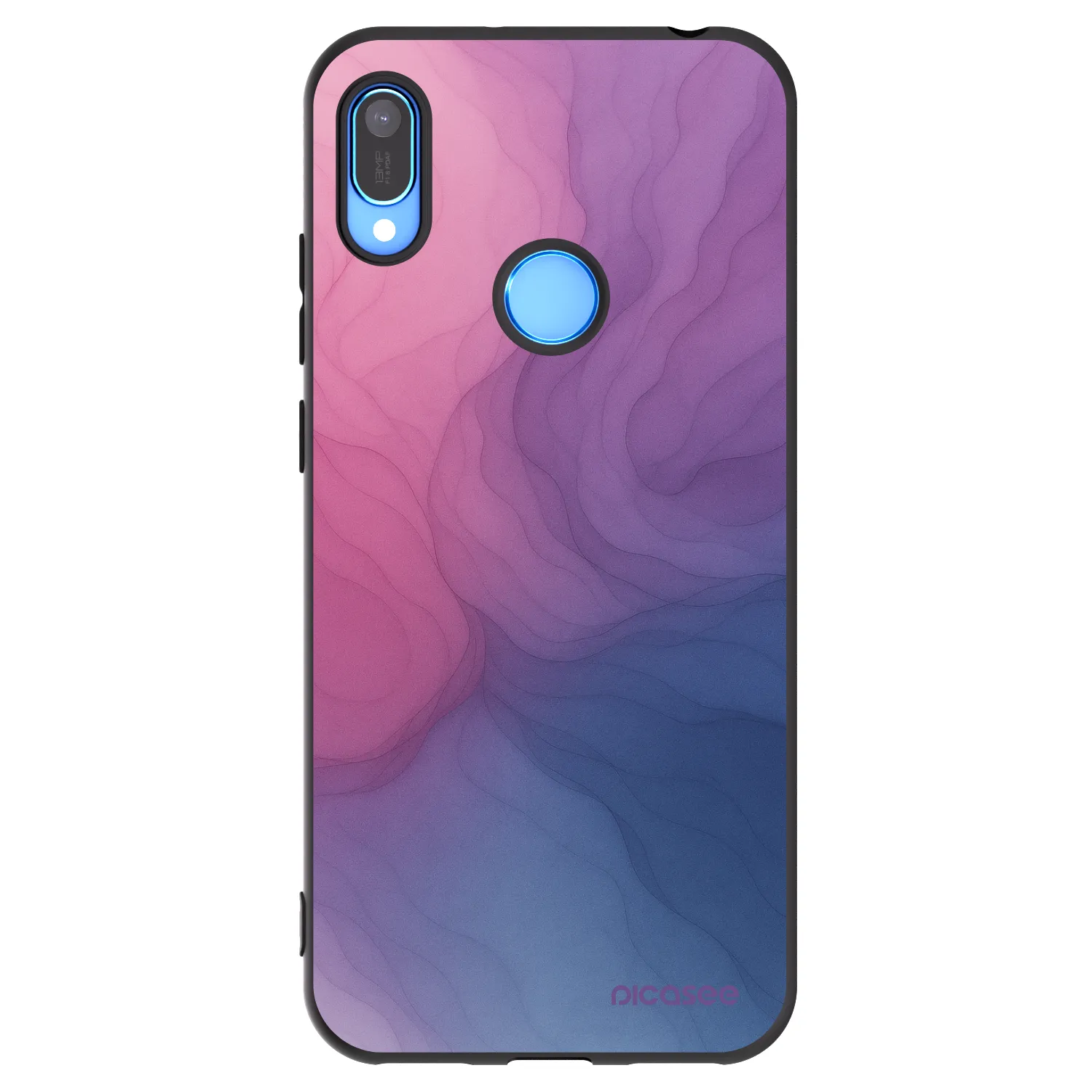 Picasee silikónový čierny obal pre Huawei Y6 2019 - Silk