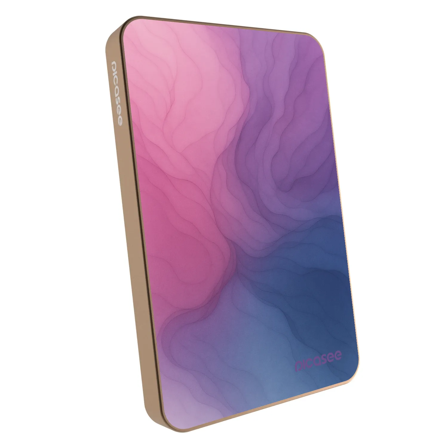 Picasee Powerbanka s MagSafe 5 000 mAh Zlatá - Silk