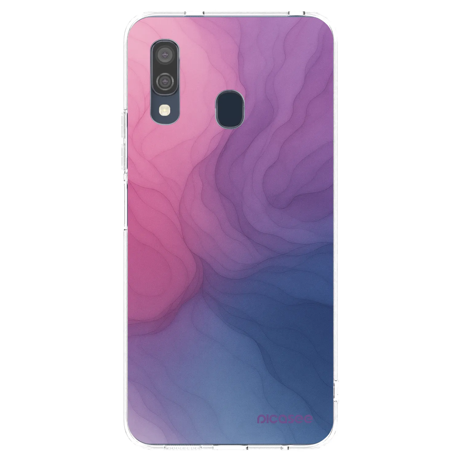 Picasee silikónový prehľadný obal pre Samsung Galaxy A40 A405F - Silk