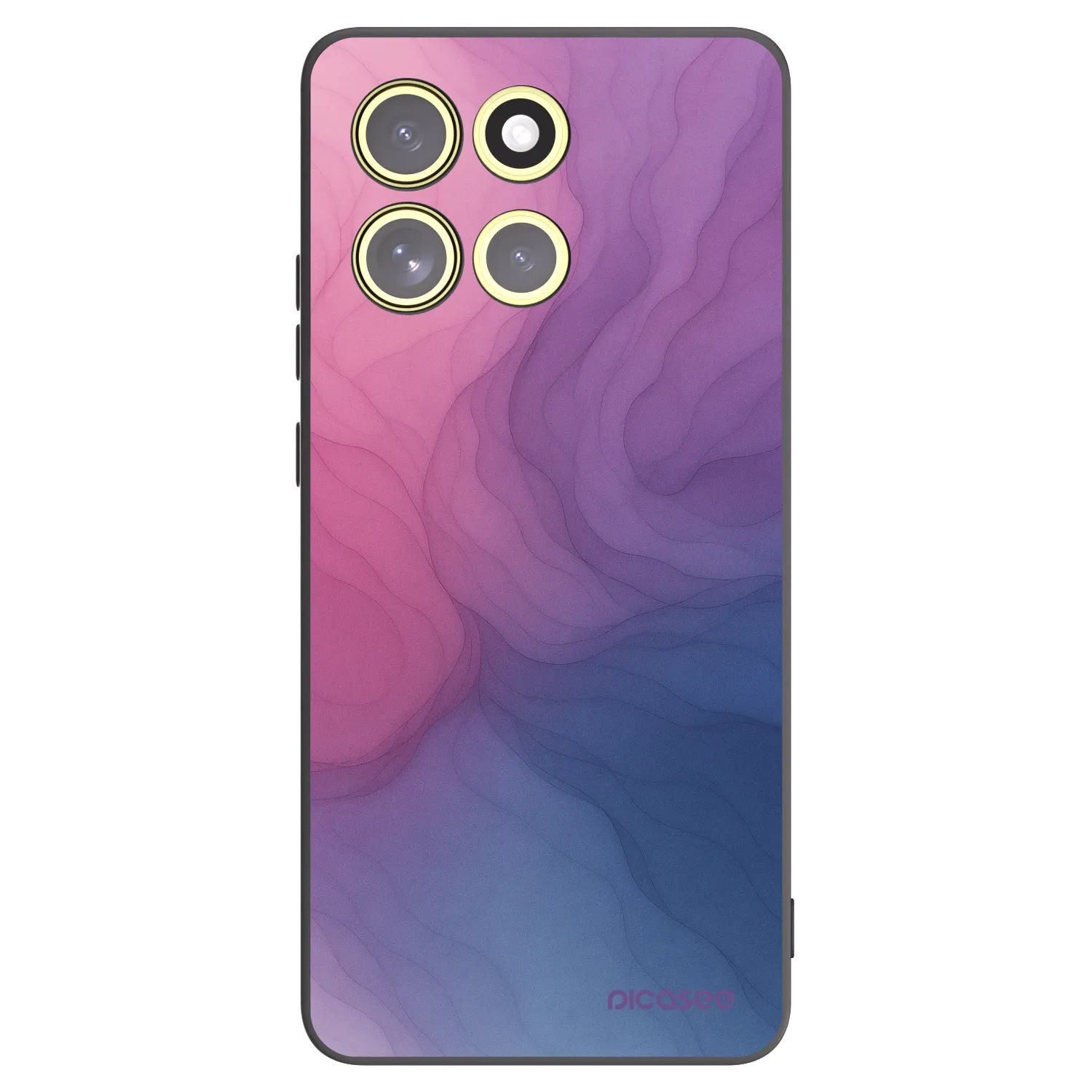Picasee silikónový čierny obal pre Motorola Moto G86 5G - Silk