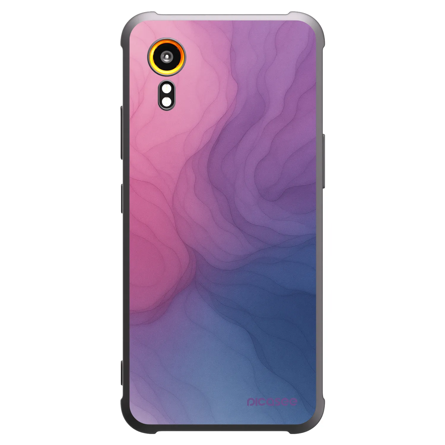 Picasee silikónový čierny obal pre Samsung Galaxy Xcover 7 - Silk