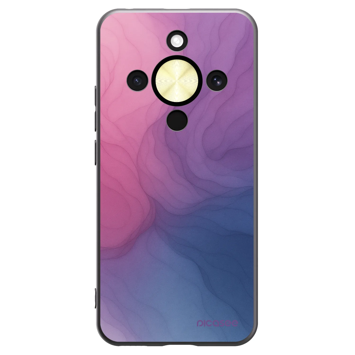 Picasee silikónový čierny obal pre Honor Magic8 Lite 5G - Silk