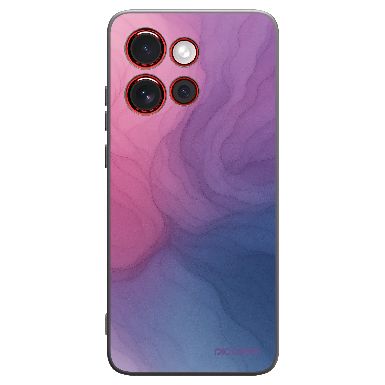 Picasee silikónový čierny obal pre Motorola Edge 60 Neo 5G - Silk