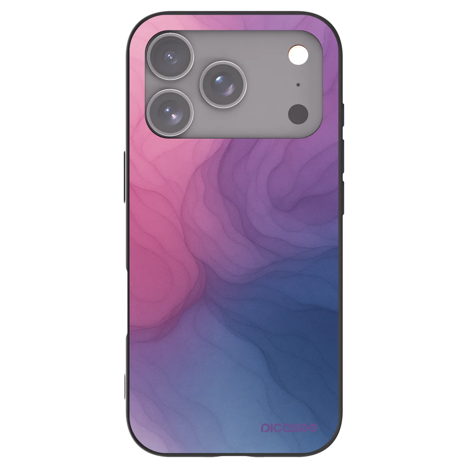 Picasee silikónový čierny obal pre Apple iPhone 18 Pro - Silk