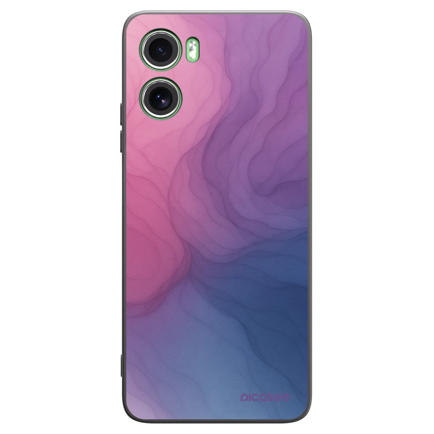 Picasee silikónový čierny obal pre Motorola Moto G06 - Silk