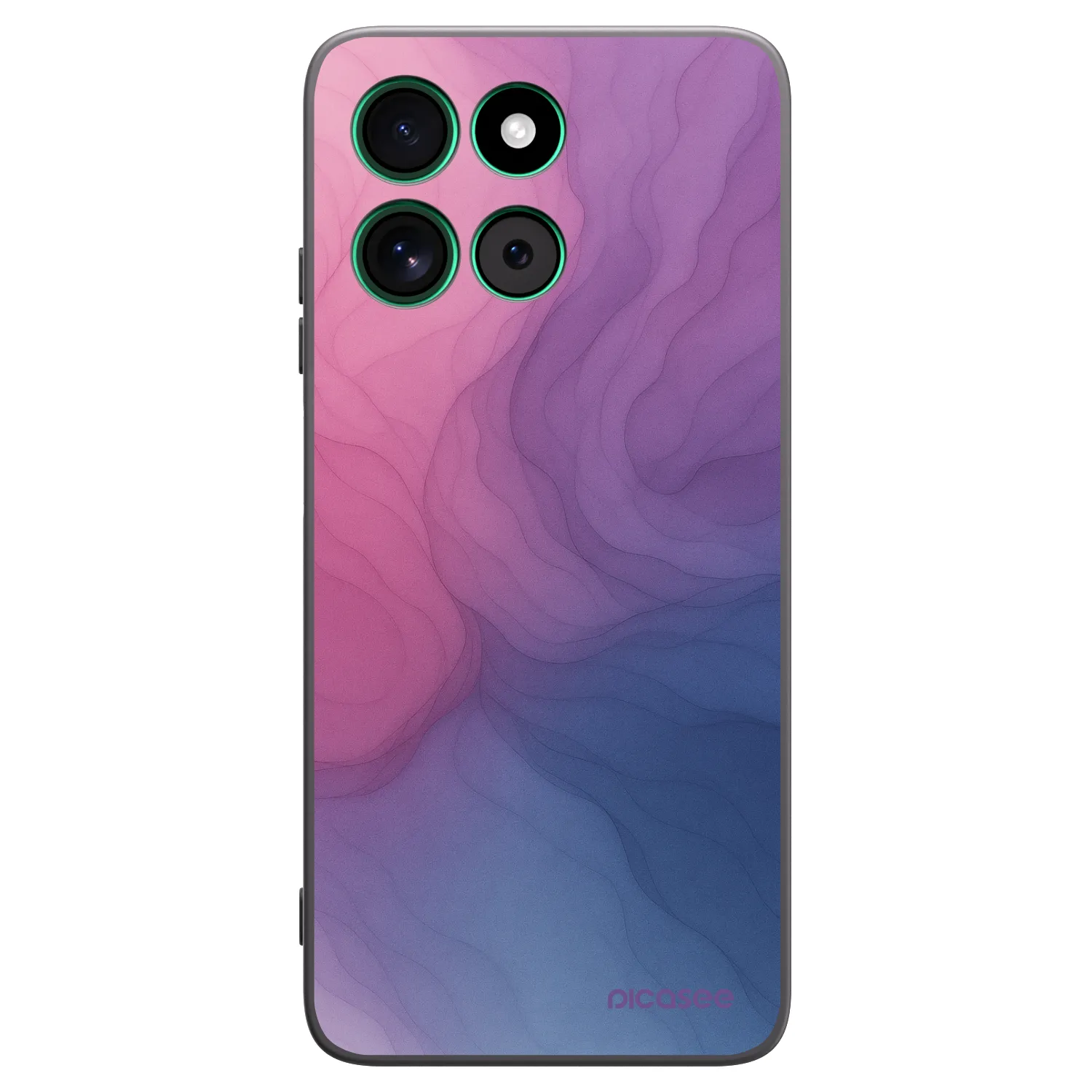Picasee silikónový čierny obal pre Motorola Moto G57 Power - Silk
