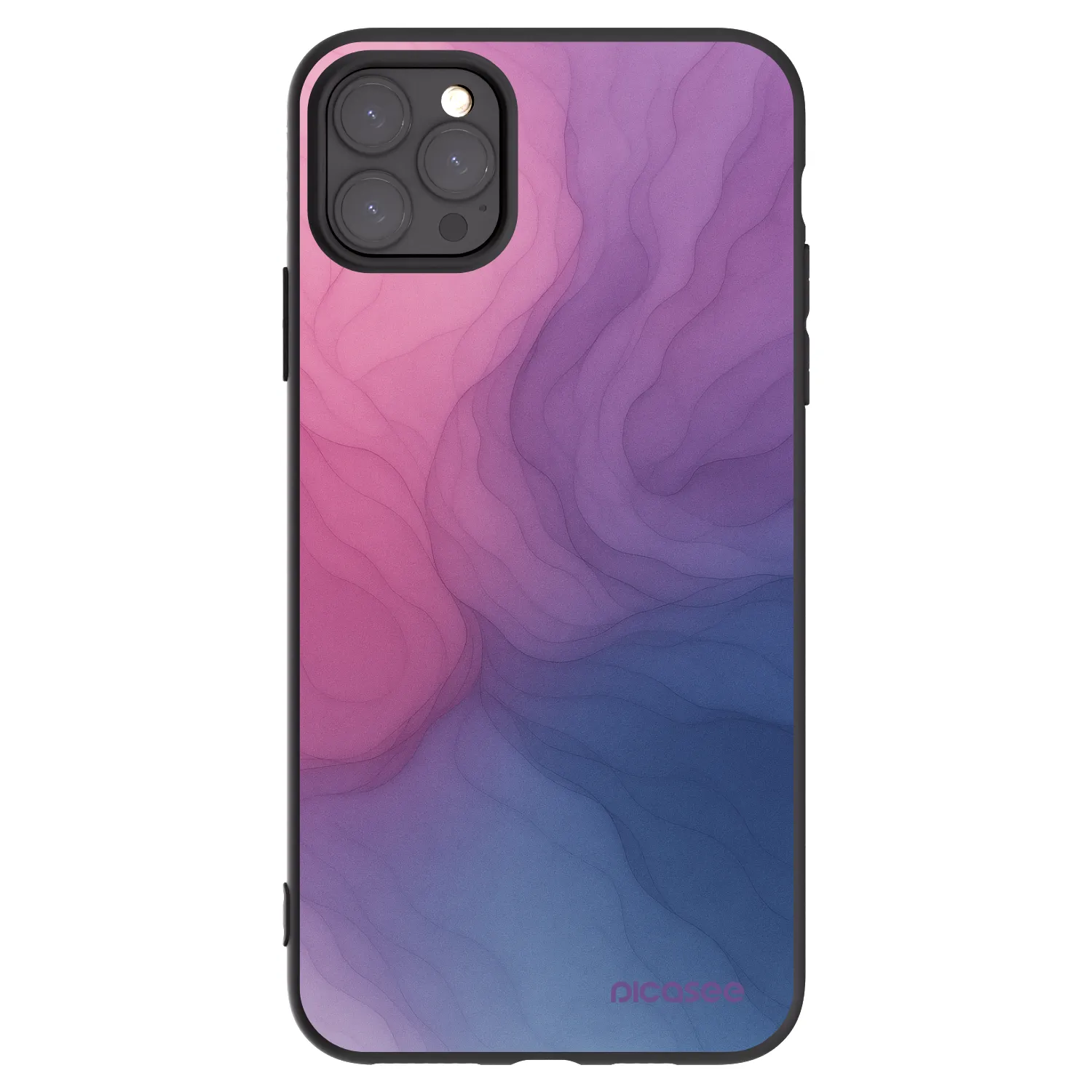 Picasee silikónový čierny obal pre Apple iPhone 11 Pro Max - Silk