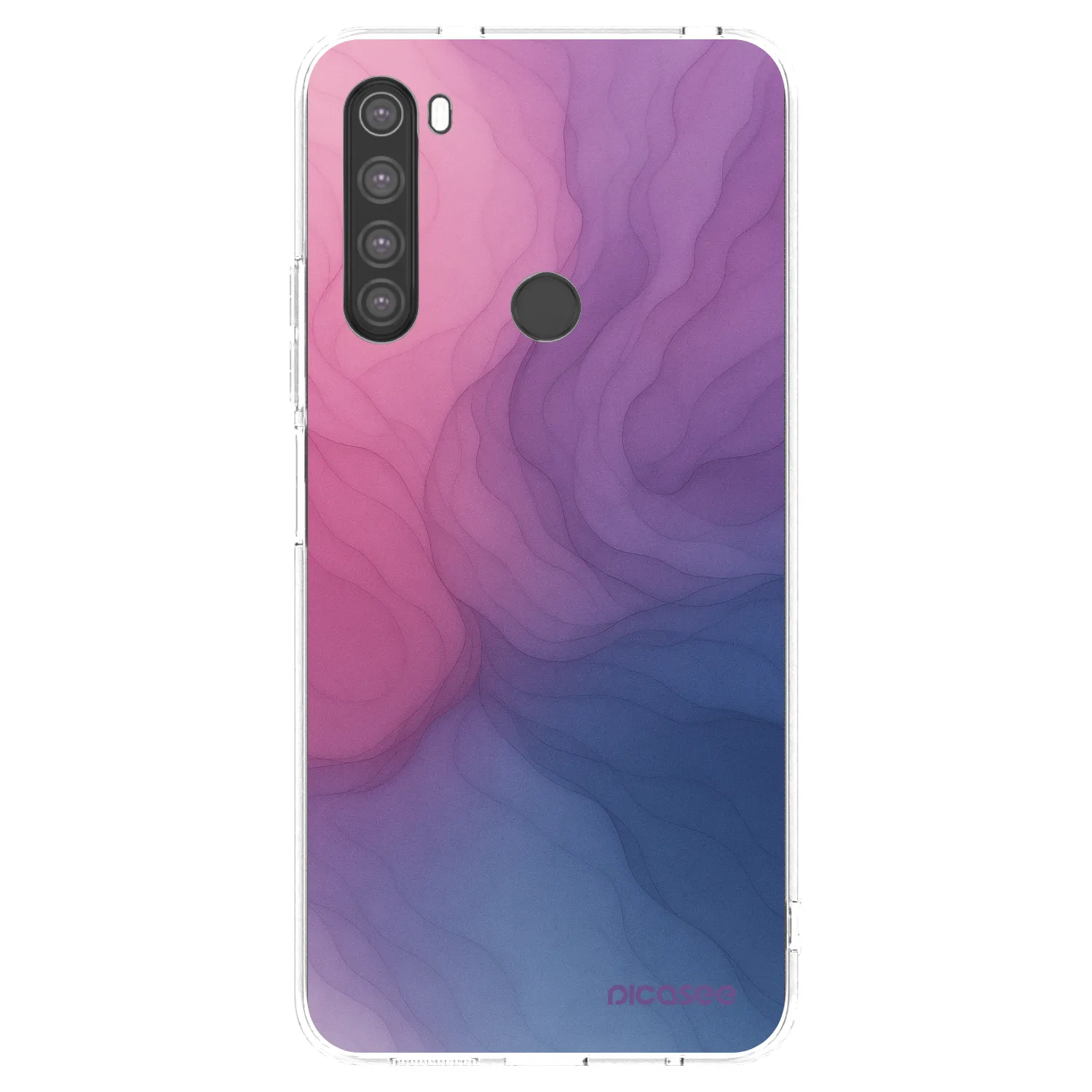 Picasee silikónový prehľadný obal pre Xiaomi Redmi Note 8 - Silk