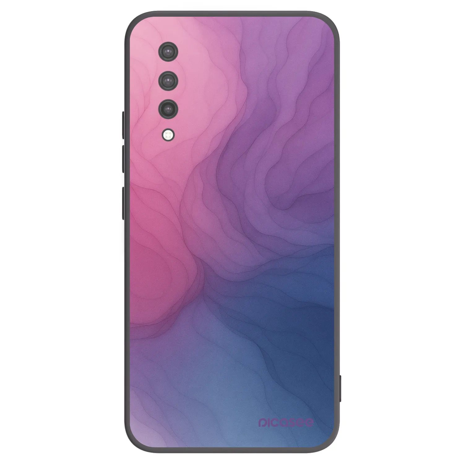 Silikónový čierny obal pre Xiaomi Mi 9 Lite - Silk