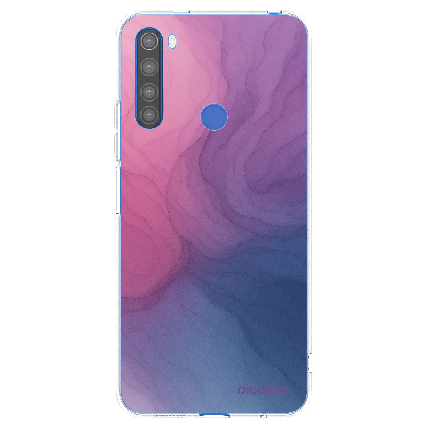 Silikónový prehľadný obal pre Xiaomi Redmi Note 8T - Silk