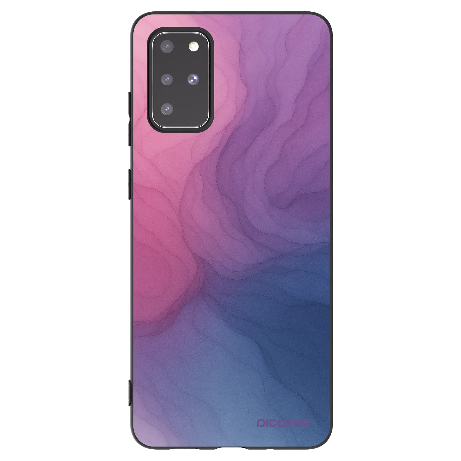 Picasee silikónový čierny obal pre Samsung Galaxy S20+ G985F - Silk