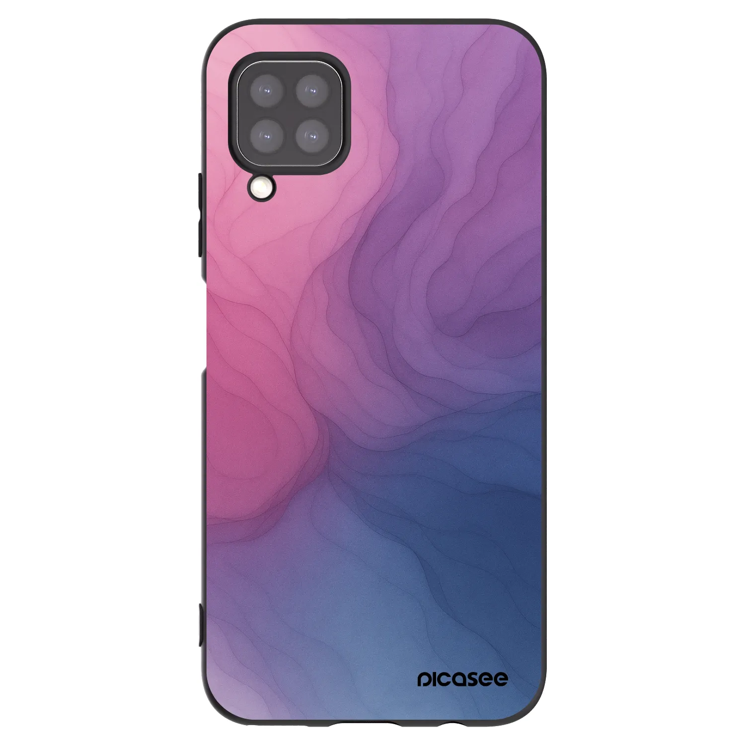 Picasee silikónový čierny obal pre Huawei P40 Lite - Silk