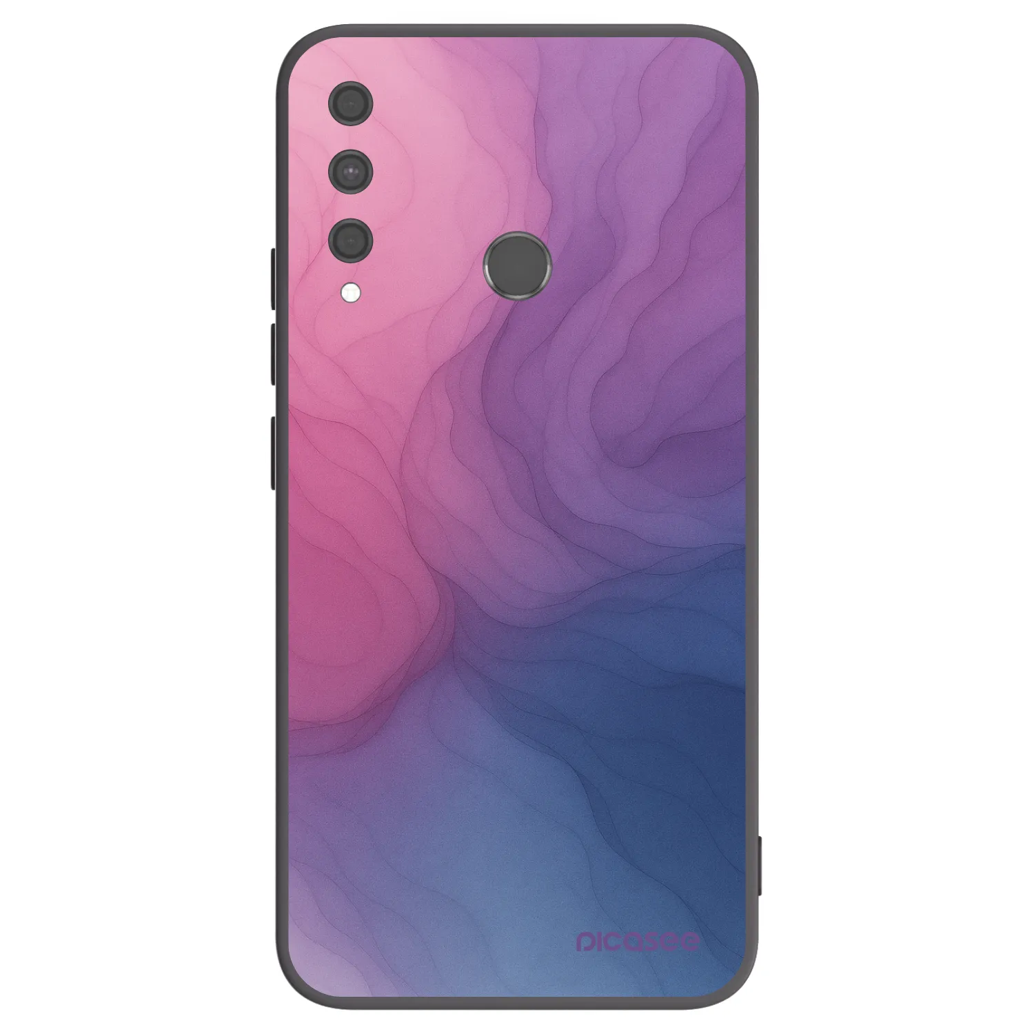 Picasee silikónový čierny obal pre Huawei P40 Lite E - Silk