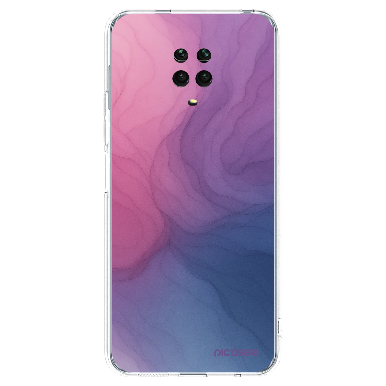Silikónový prehľadný obal pre Xiaomi Redmi Note 9 Pro - Silk