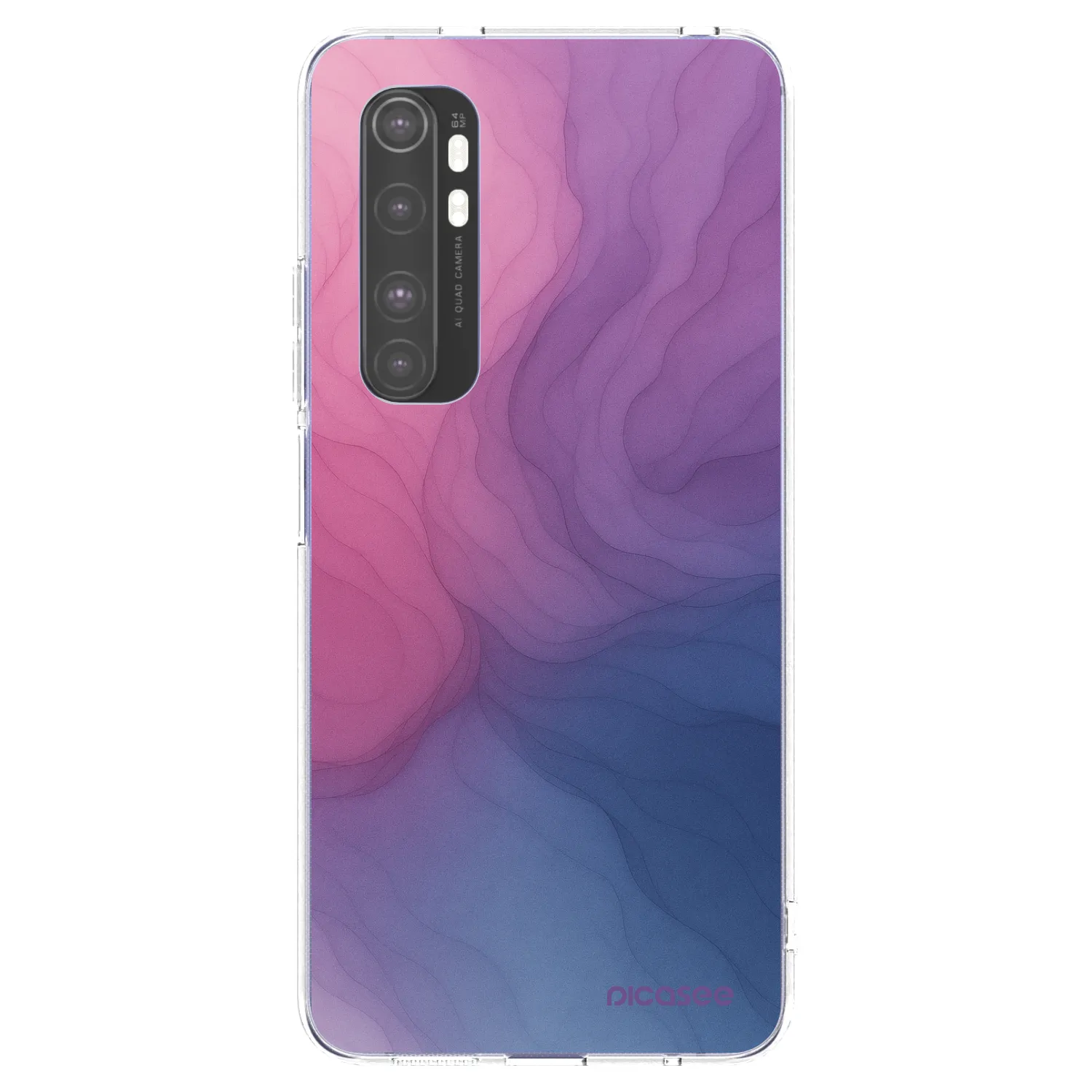 Picasee silikónový prehľadný obal pre Xiaomi Mi Note 10 Lite - Silk